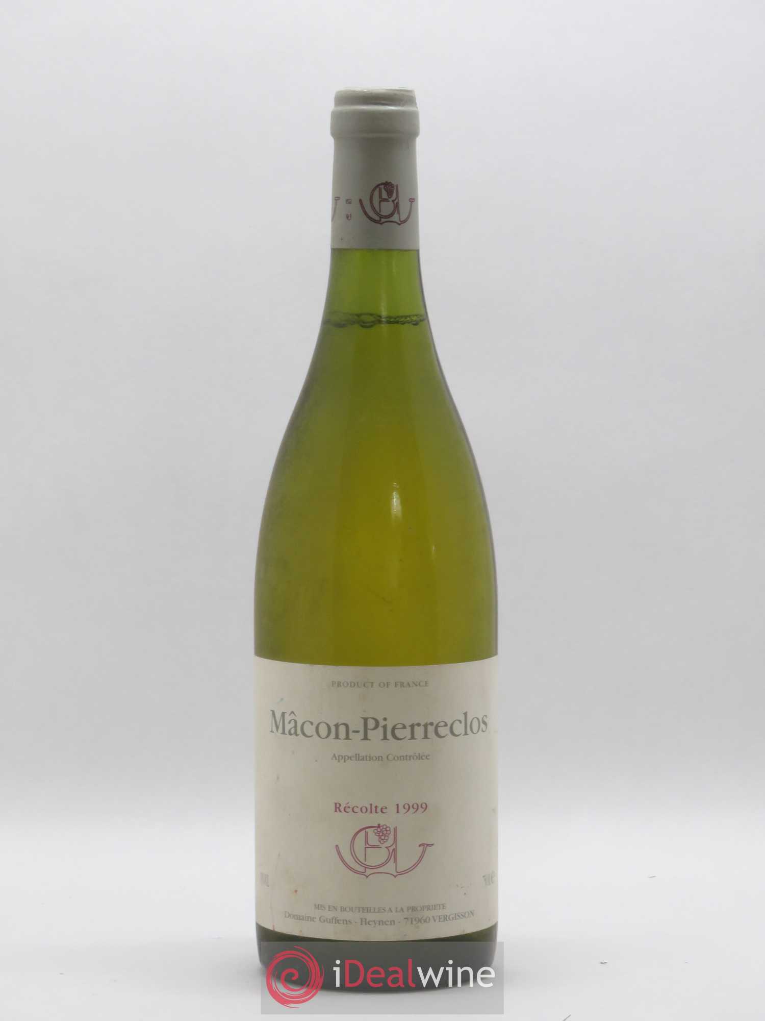 Mâcon Pierreclos Guffens-Heynen 1999 - Posten von 1 Flasche - 0