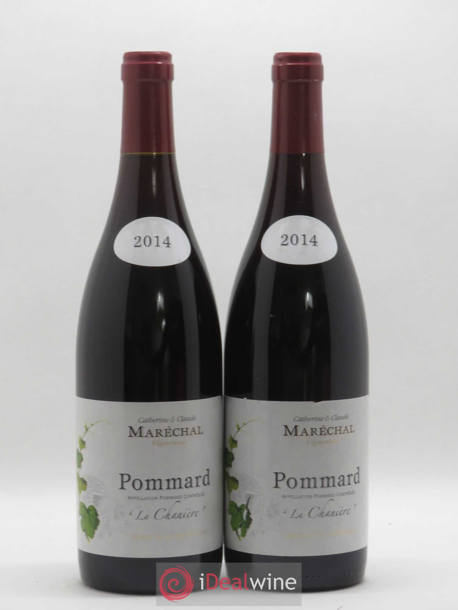 Pommard La Chanière Marechal 2014 - Lot de 2 bouteilles - 0
