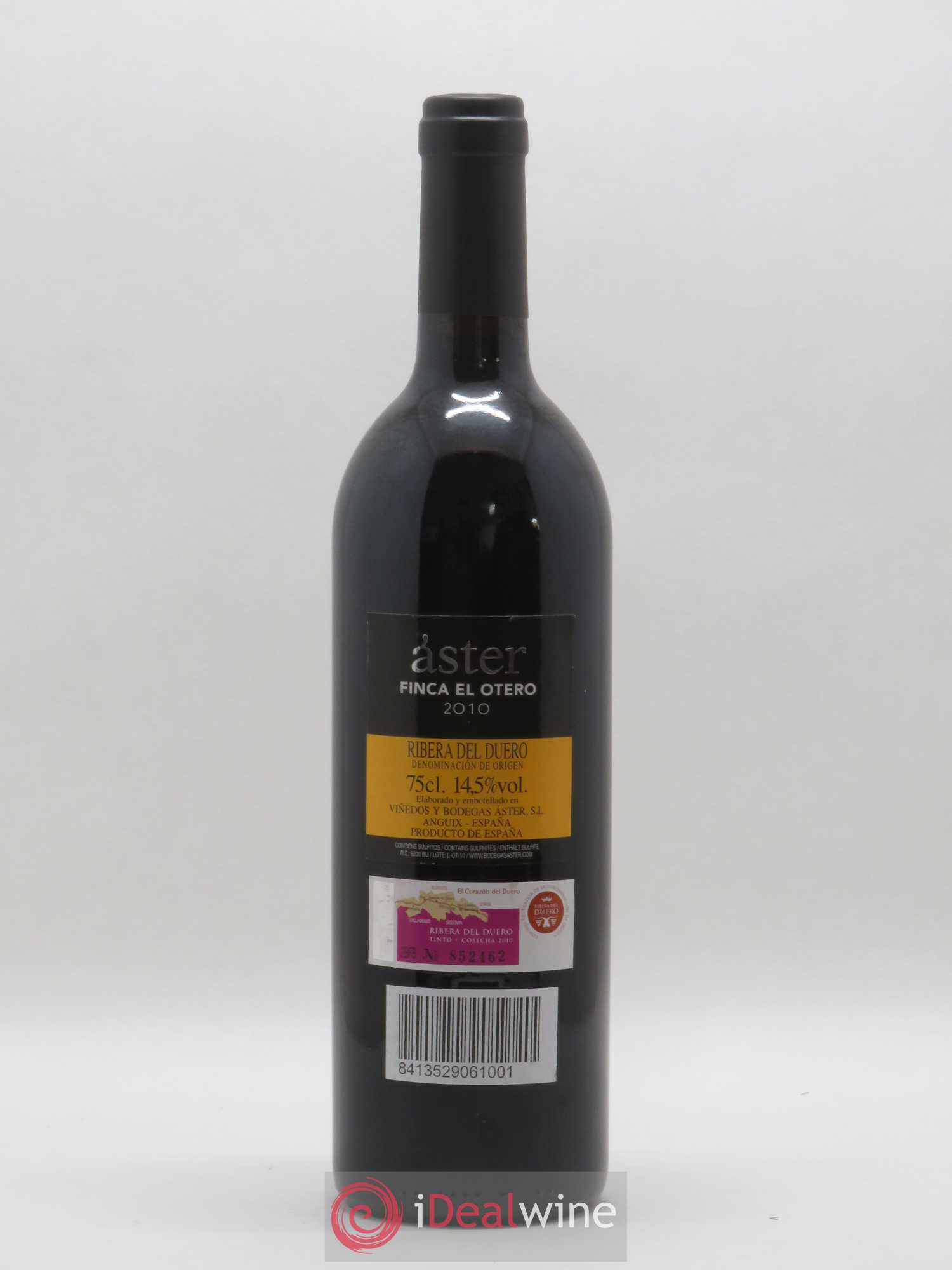 Ribera Del Duero DO Aster Finca el Otero 2010 - Posten von 1 Flasche - 1