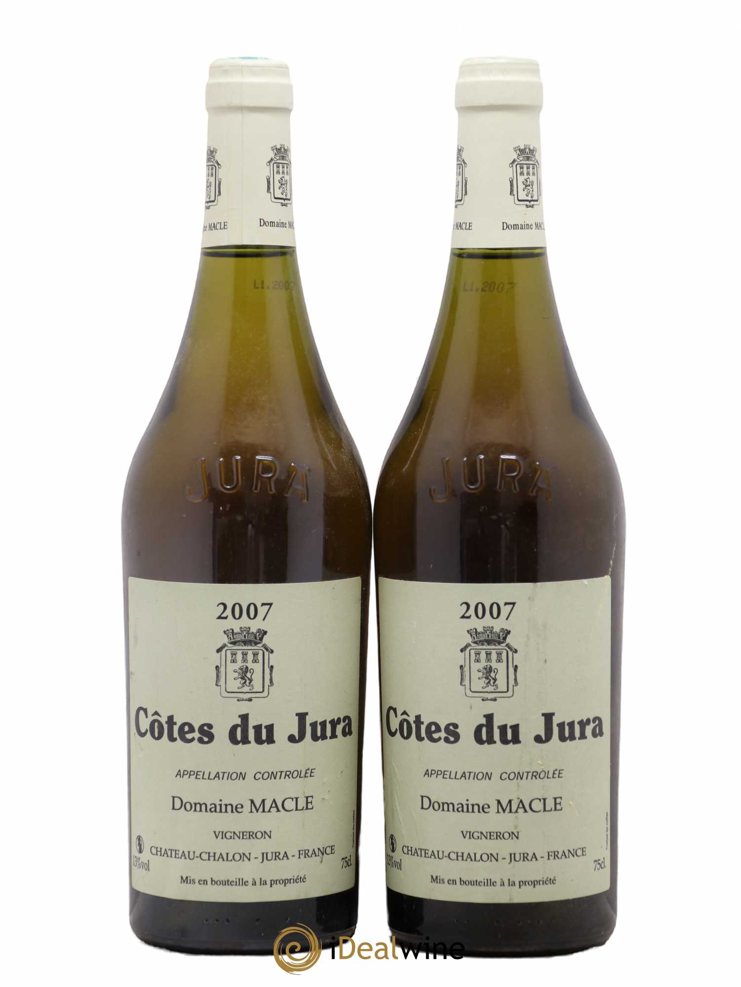 Côtes du Jura Jean Macle 2007 - Lot de 2 bouteilles - 0