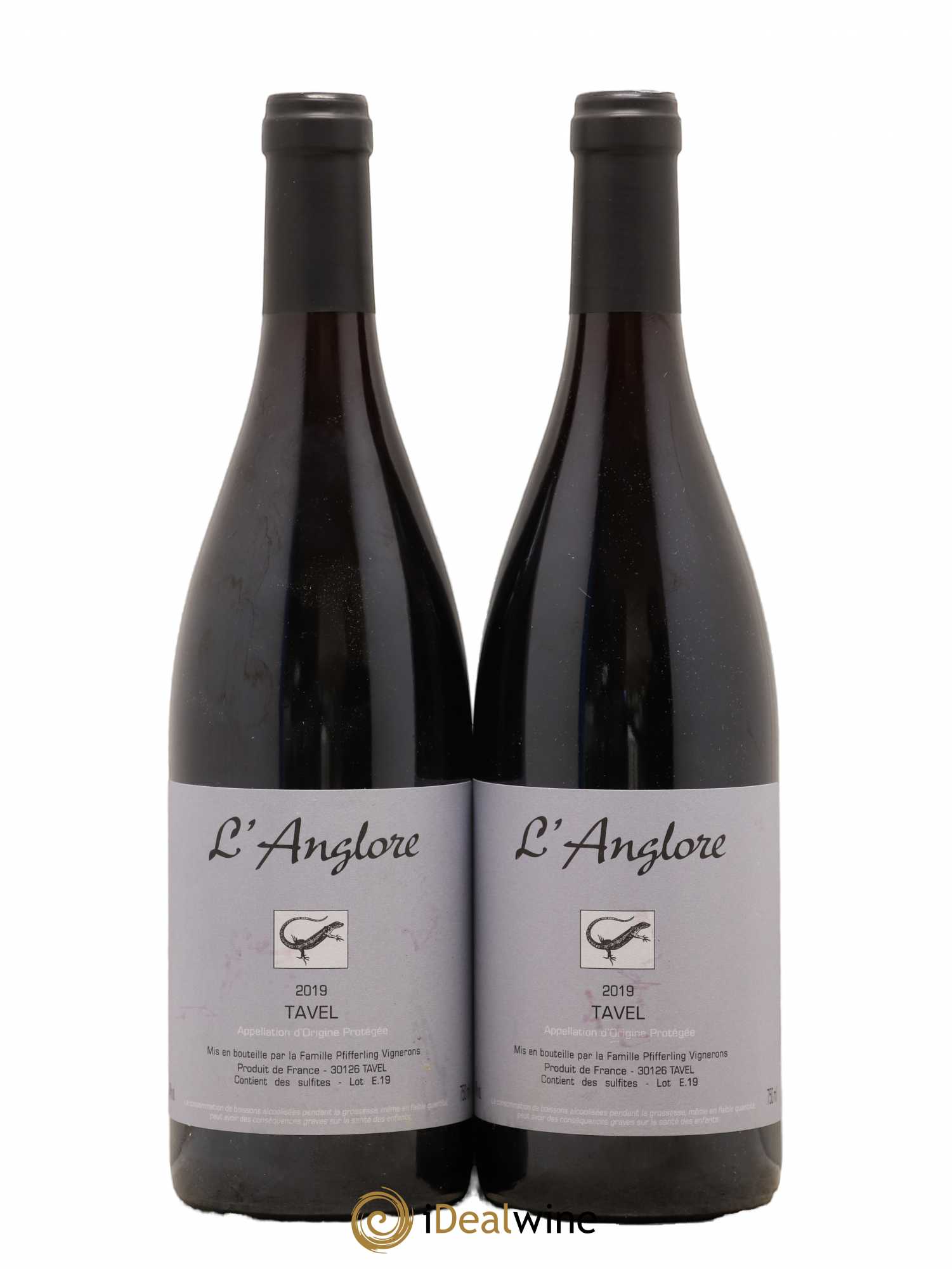 Tavel L'Anglore 2019 - Posten von 2 Flaschen - 0