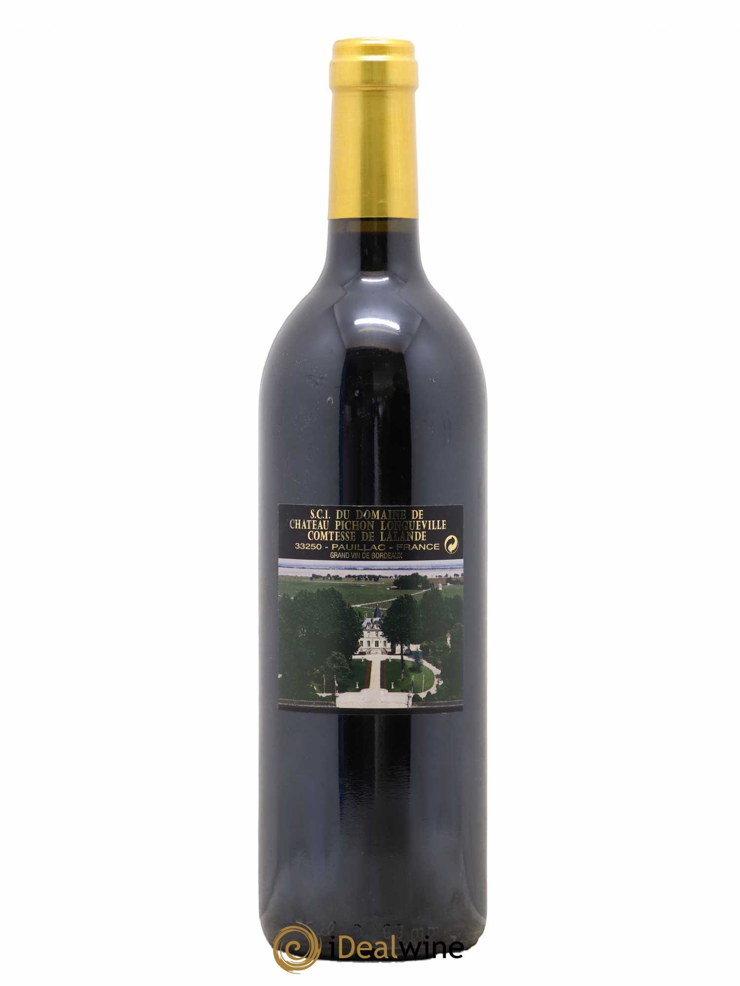 Château Pichon Longueville Comtesse de Lalande 2ème Grand Cru Classé 2002 - Lot de 1 bouteille - 1