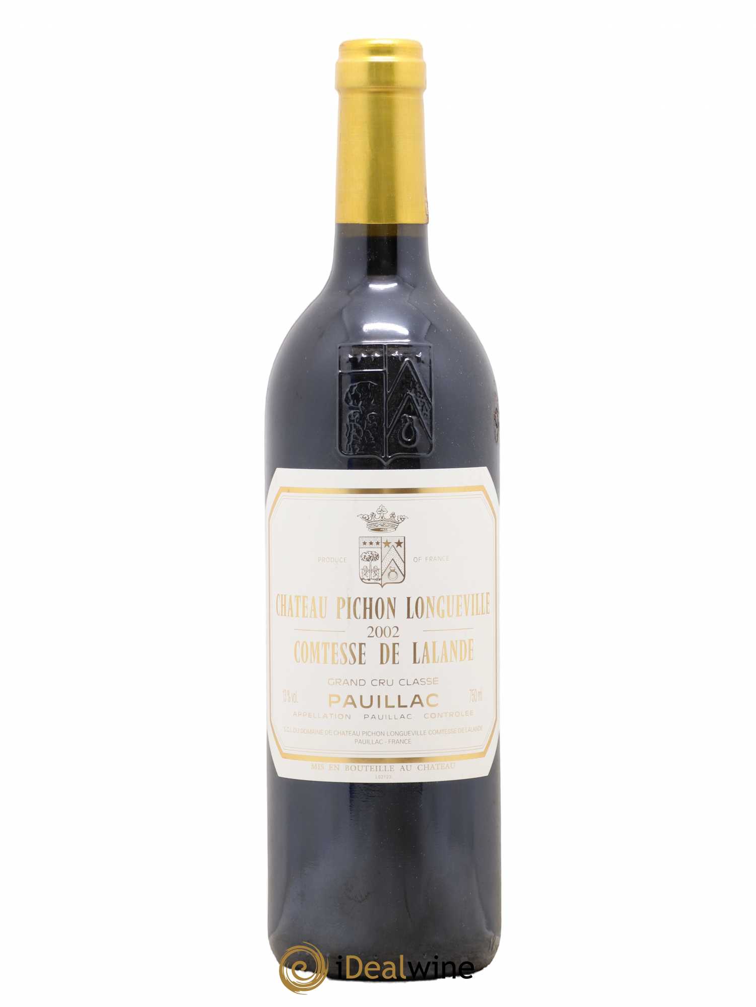 Château Pichon Longueville Comtesse de Lalande 2ème Grand Cru Classé 2002 - Lot de 1 bouteille - 0