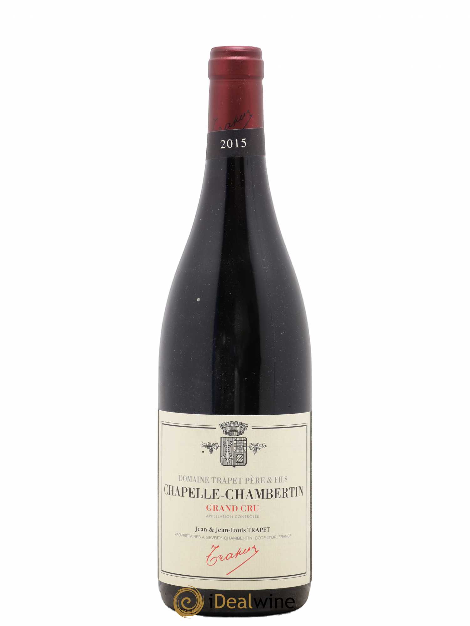 Chapelle-Chambertin Grand Cru Domaine Trapet 2015 - Lot de 1 bouteille - 0