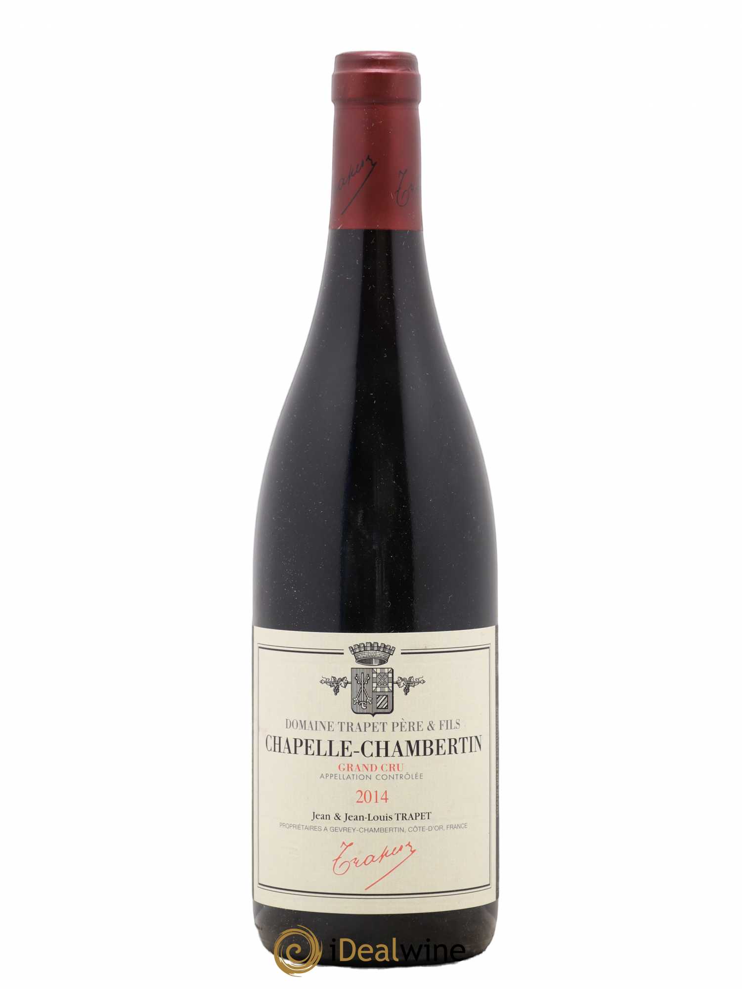 Chapelle-Chambertin Grand Cru Domaine Trapet 2014 - Lot de 1 bouteille - 0