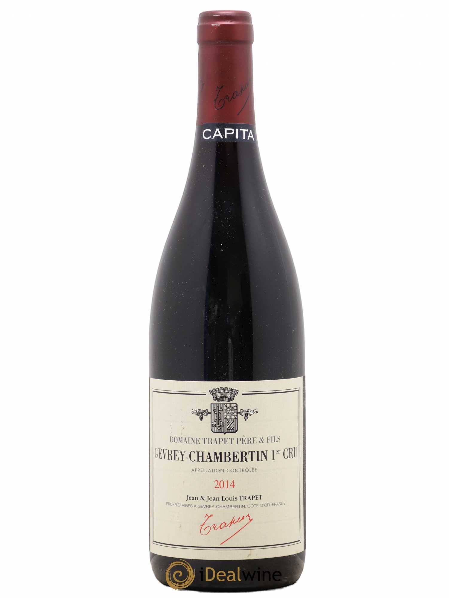 Gevrey-Chambertin 1er Cru Capita Domaine Trapet 2014 - Lot de 1 bouteille - 0