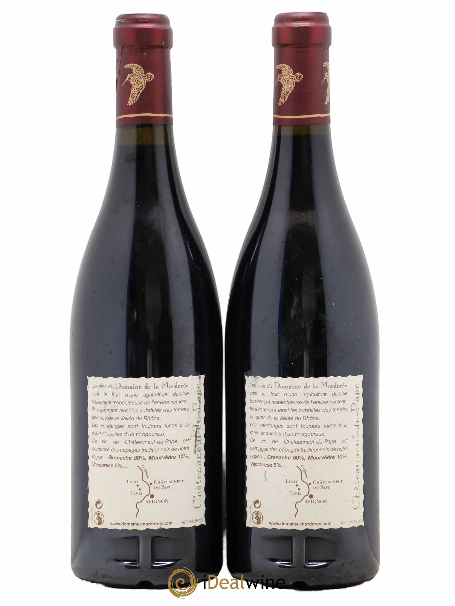 Lirac Cuvée Reine des Bois La Mordorée (Domaine de) 2007 - Lot de 2 bouteilles - 1