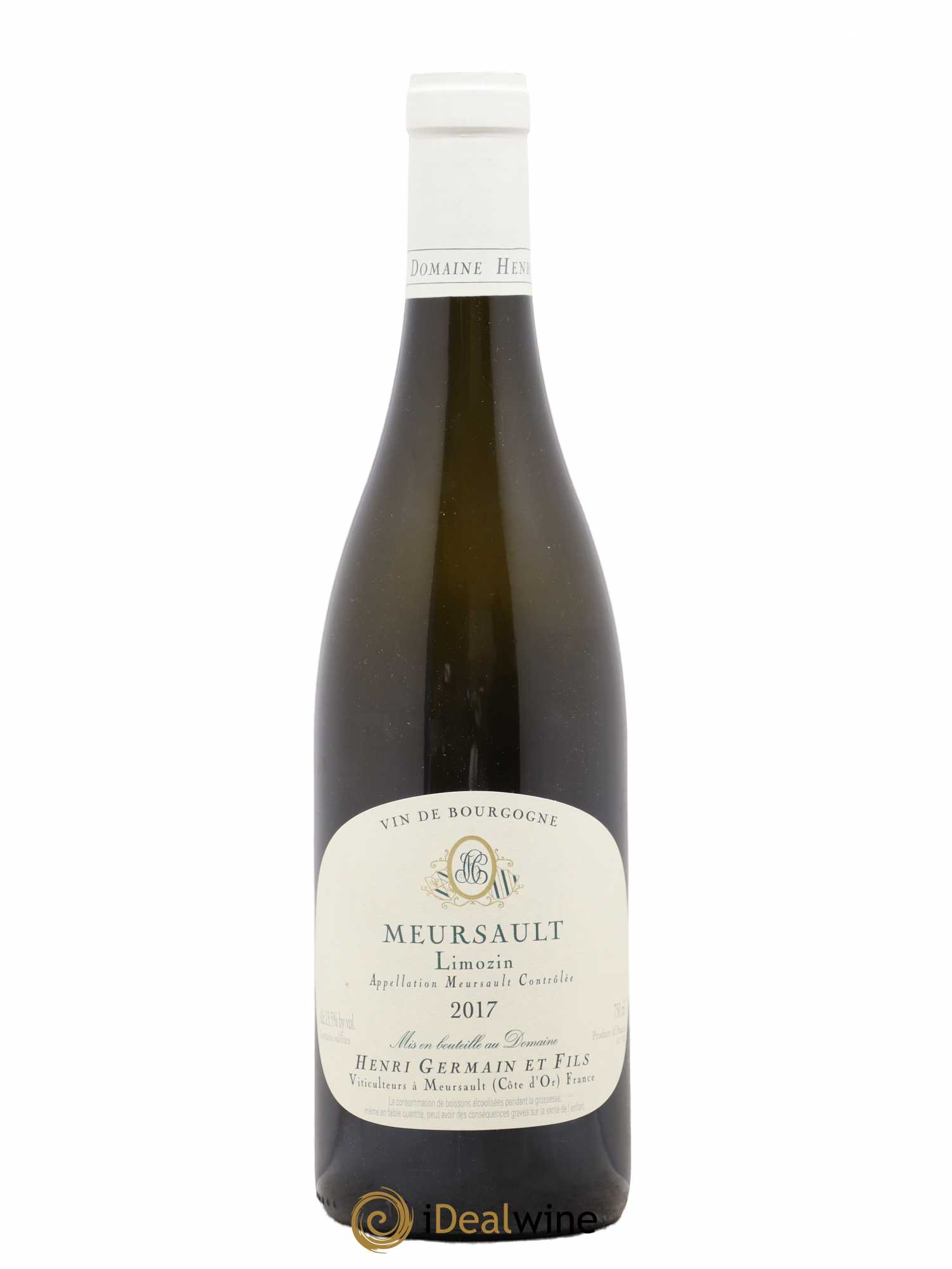 Meursault Limozin Henri Germain 2017 - Lot de 1 bouteille - 0