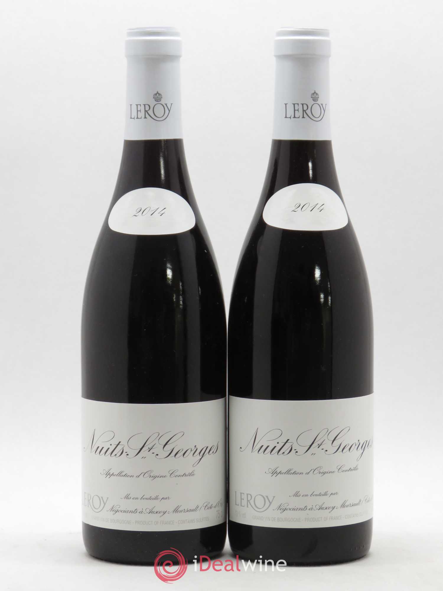Nuits-Saint-Georges Leroy SA 2014 - Lot de 2 bouteilles - 0