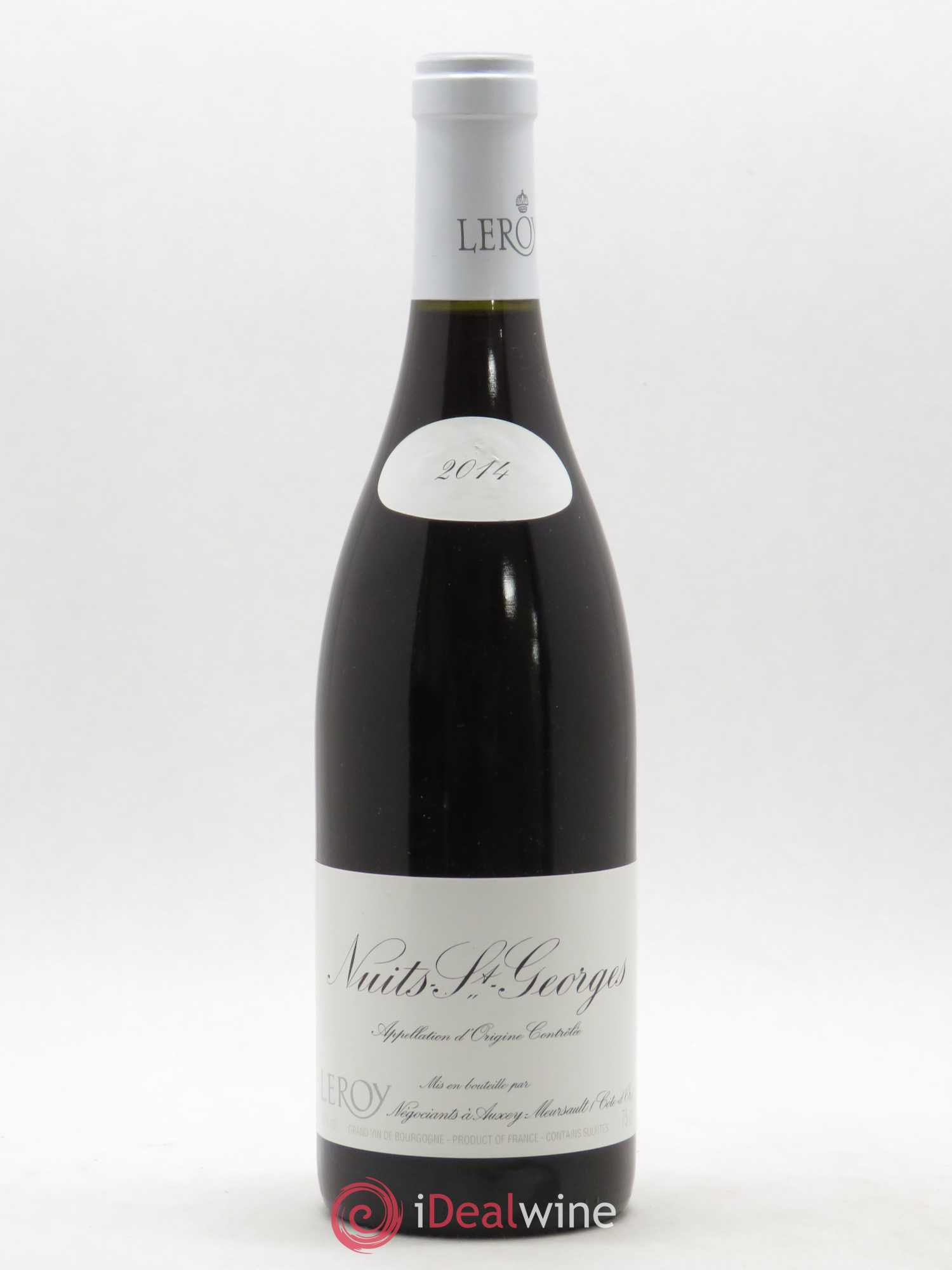 Nuits-Saint-Georges Leroy SA 2014 - Lot de 1 bouteille - 0