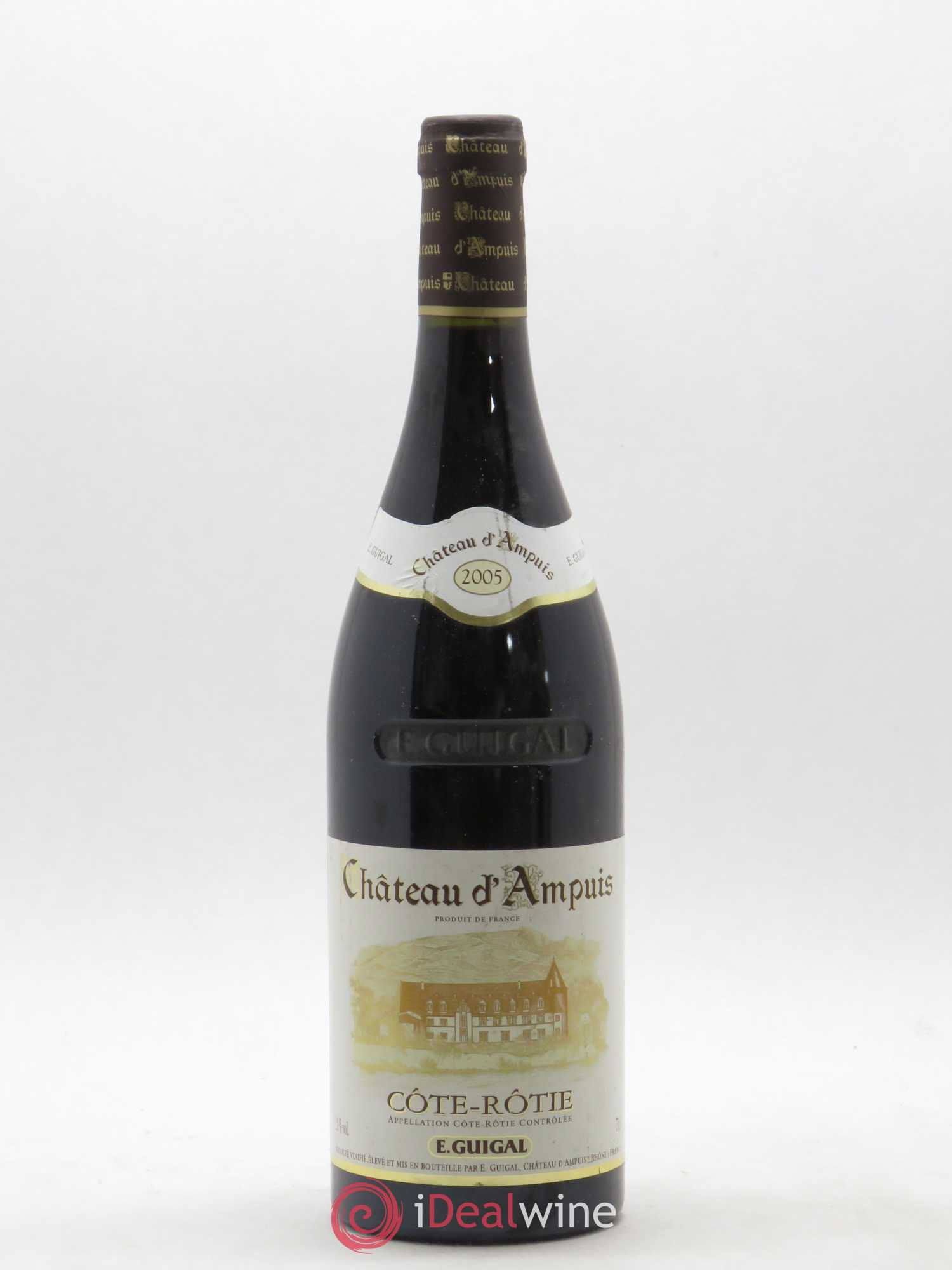 Côte-Rôtie Château d'Ampuis Guigal 2005 - Lot de 1 bouteille - 0