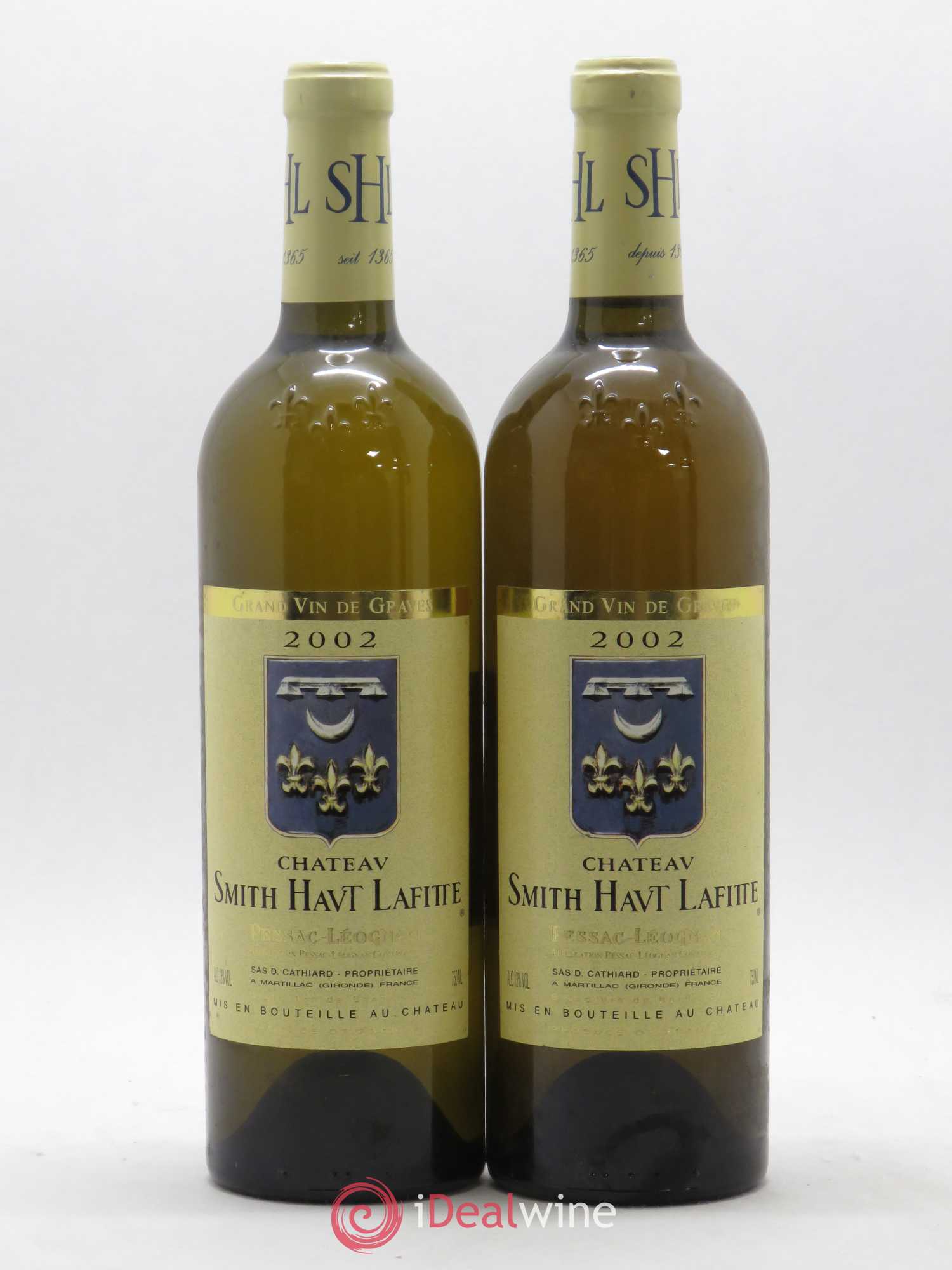 Château Smith Haut Lafitte 2002 - Lot de 2 bouteilles - 0