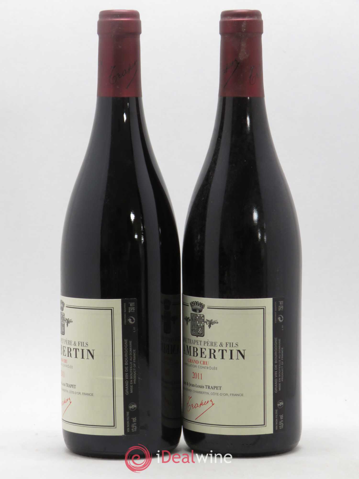 Chambertin Grand Cru Domaine Trapet 2011 - Lot de 2 bouteilles - 1