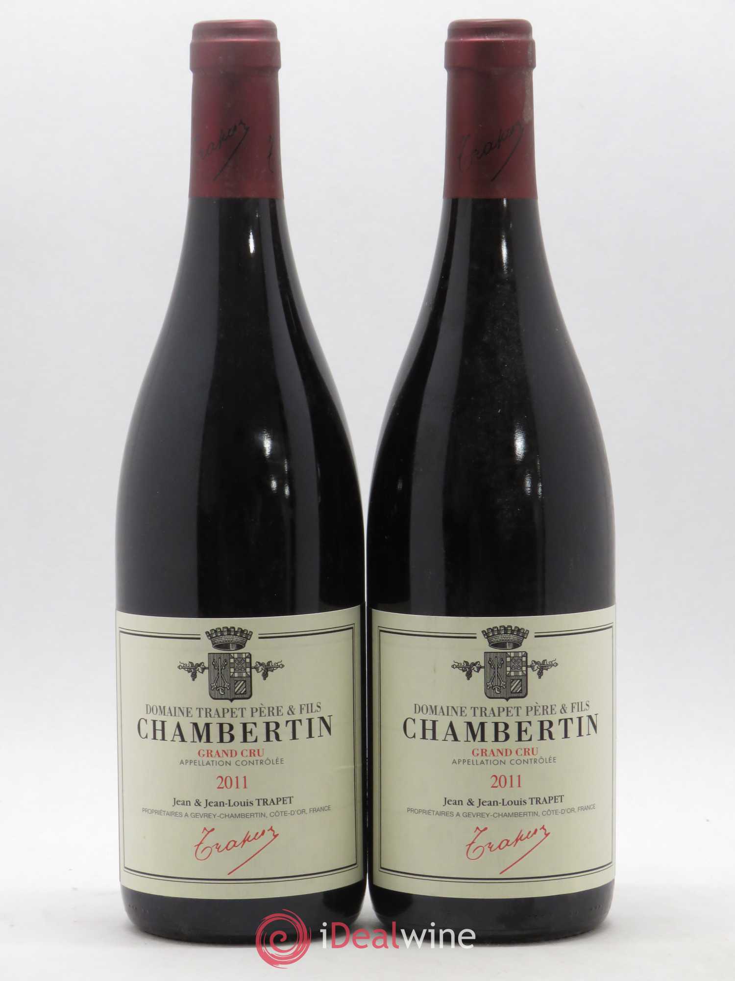 Chambertin Grand Cru Domaine Trapet 2011 - Lot de 2 bouteilles - 0