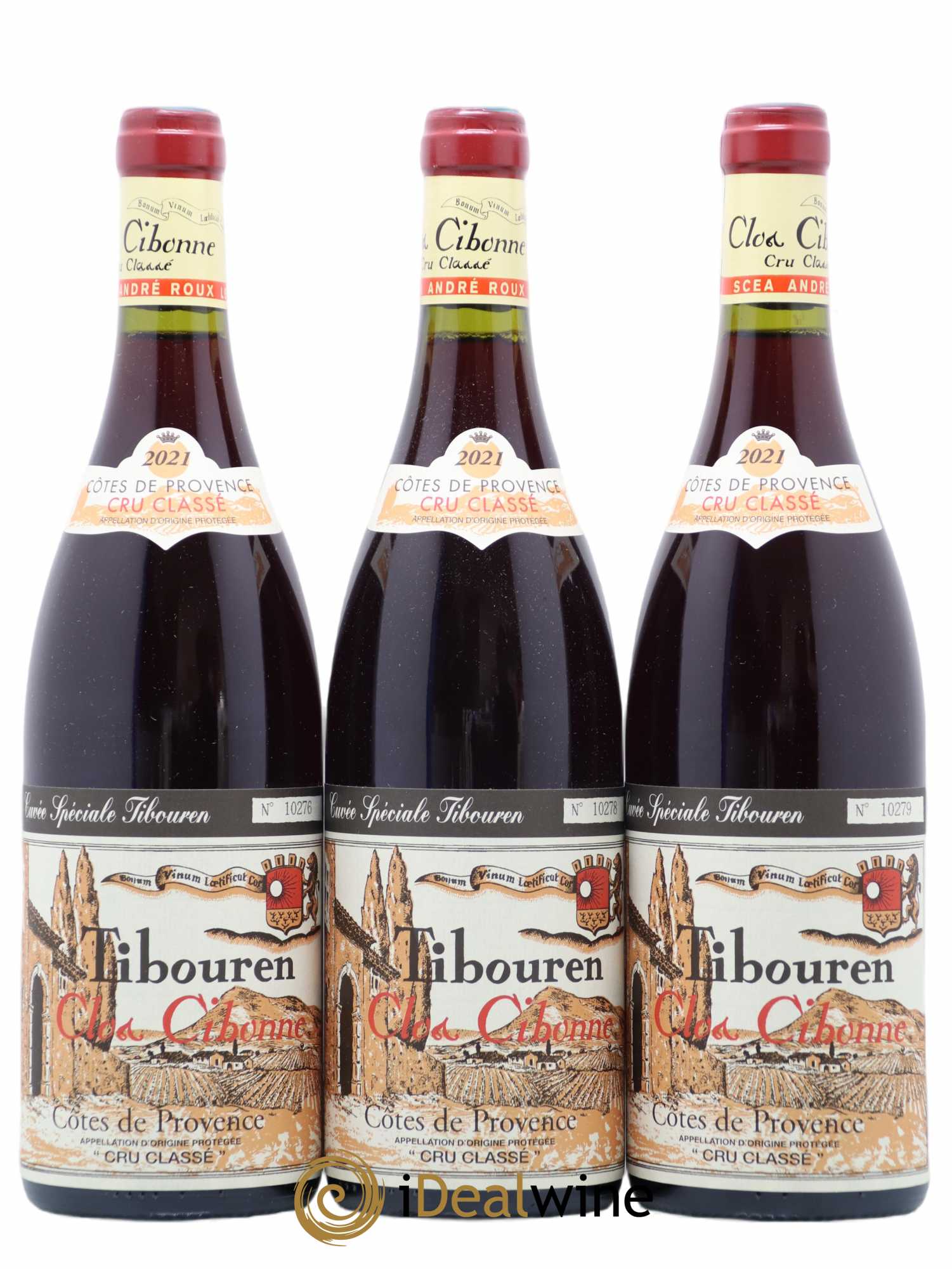 Côtes de Provence Cuvée Spéciale Tibouren Clos Cibonne 2021 - Lot de 3 bouteilles - 0