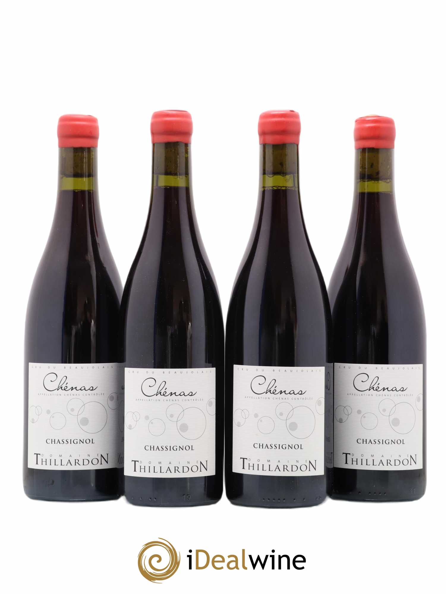 Chénas Chassignol Domaine Thillardon 2020 - Lot de 4 bouteilles - 0