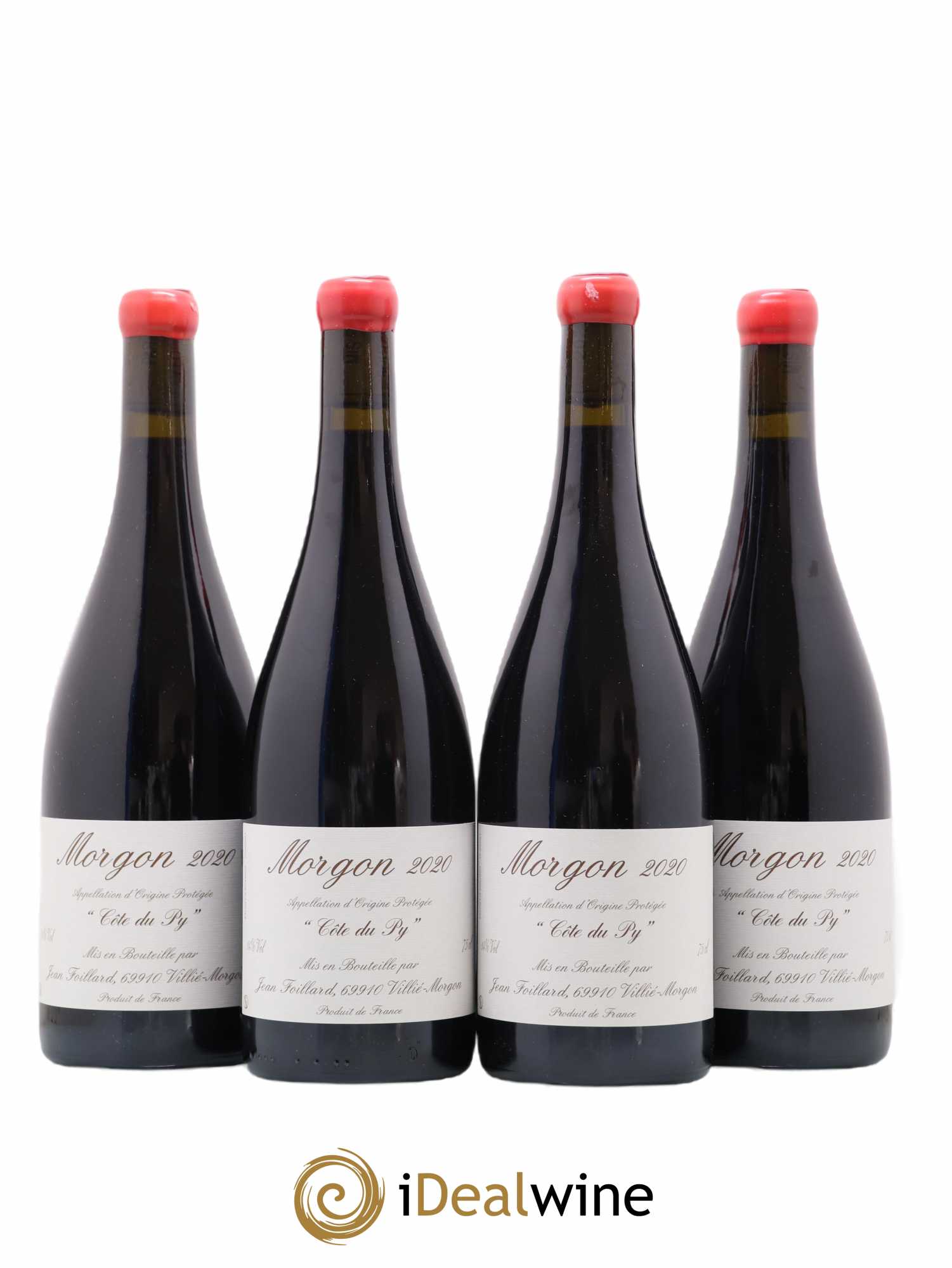 Morgon Côte du Py Jean Foillard 2020 - Lot de 4 bouteilles - 0