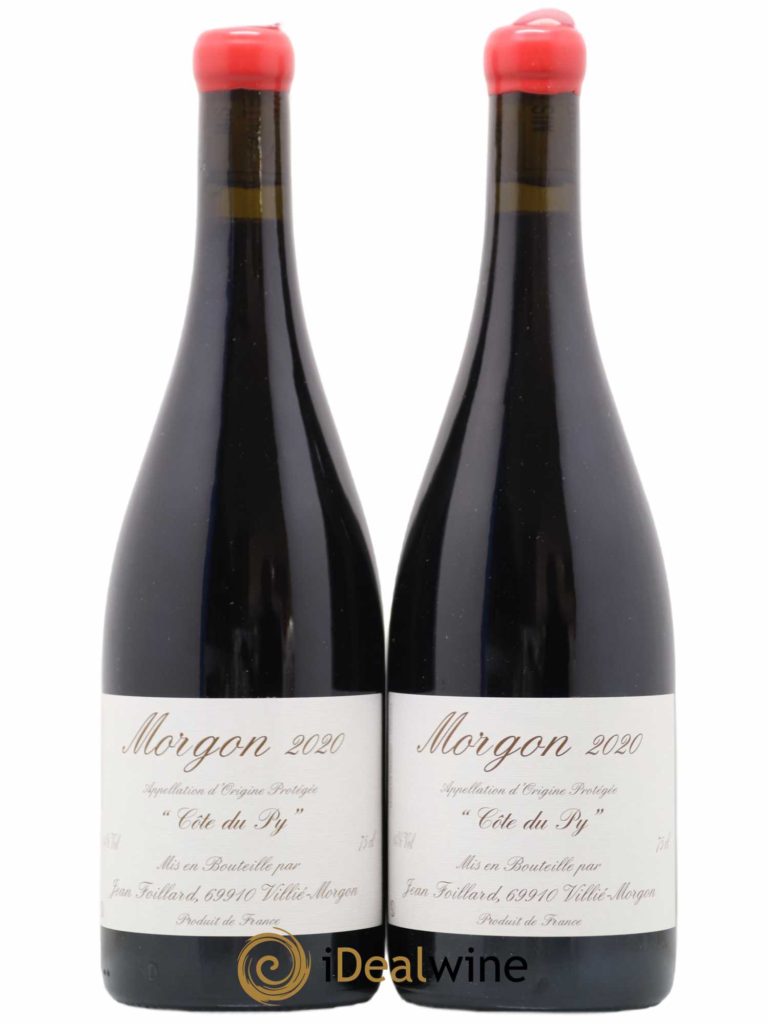 Morgon Côte du Py Jean Foillard 2020 - Lot de 2 bouteilles - 0