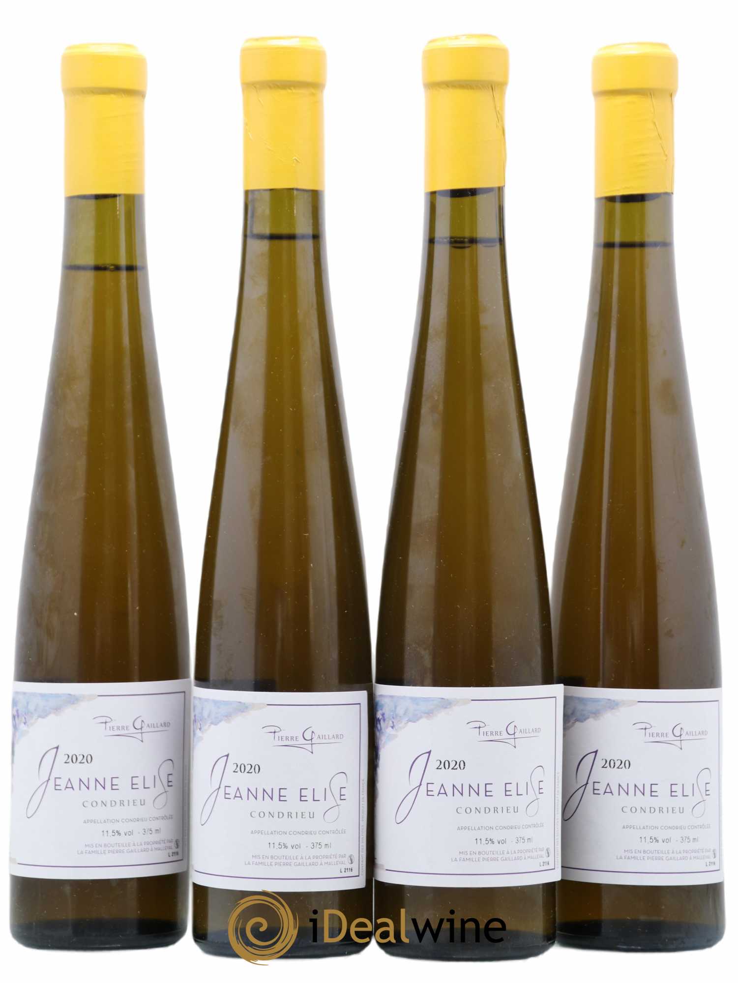 Condrieu Jeanne Elise Gaillard 2020 - Posten von 4 Demi-Flaschen - 0