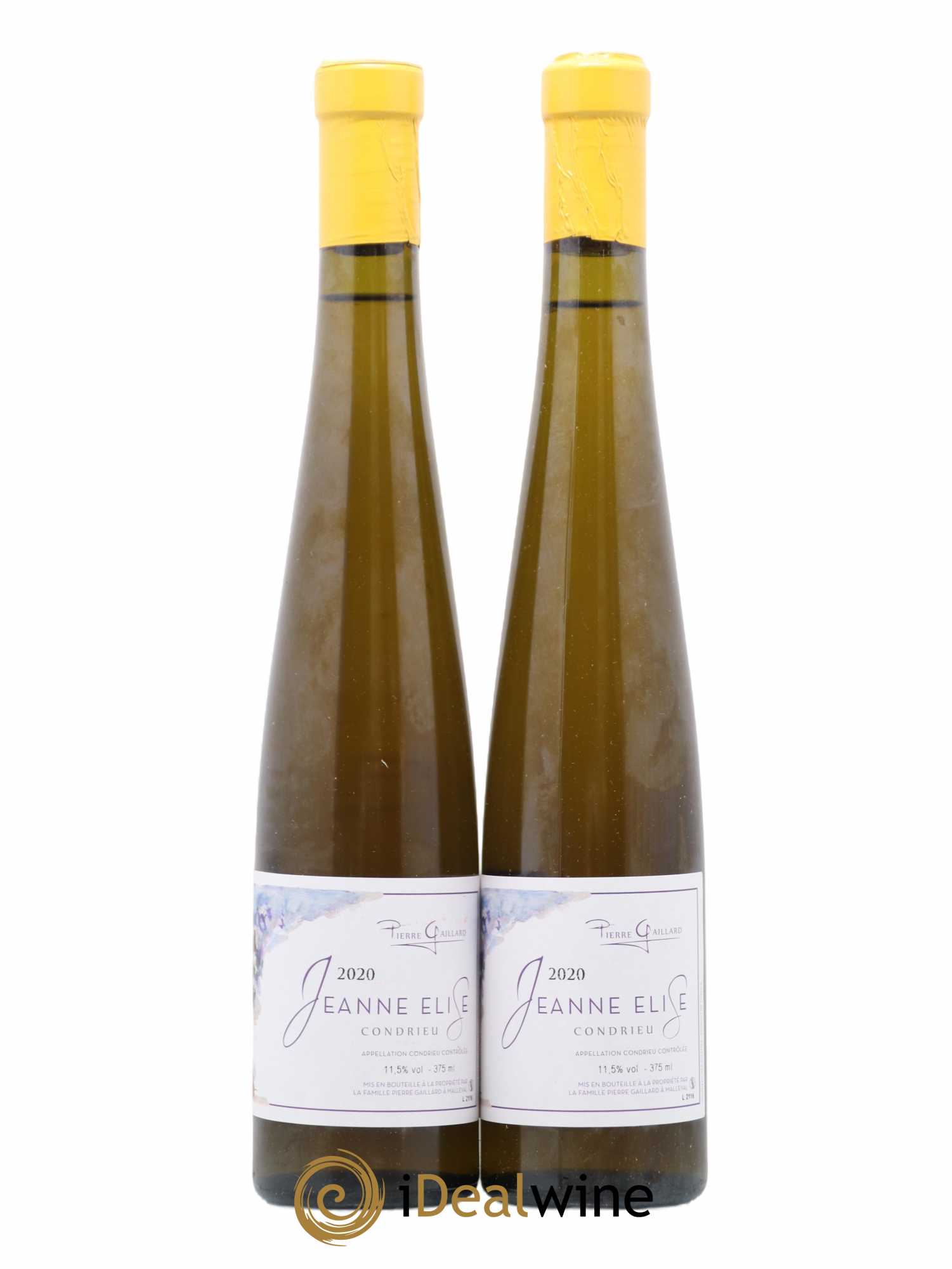 Condrieu Jeanne Elise Gaillard 2020 - Posten von 2 Demi-Flaschen - 0