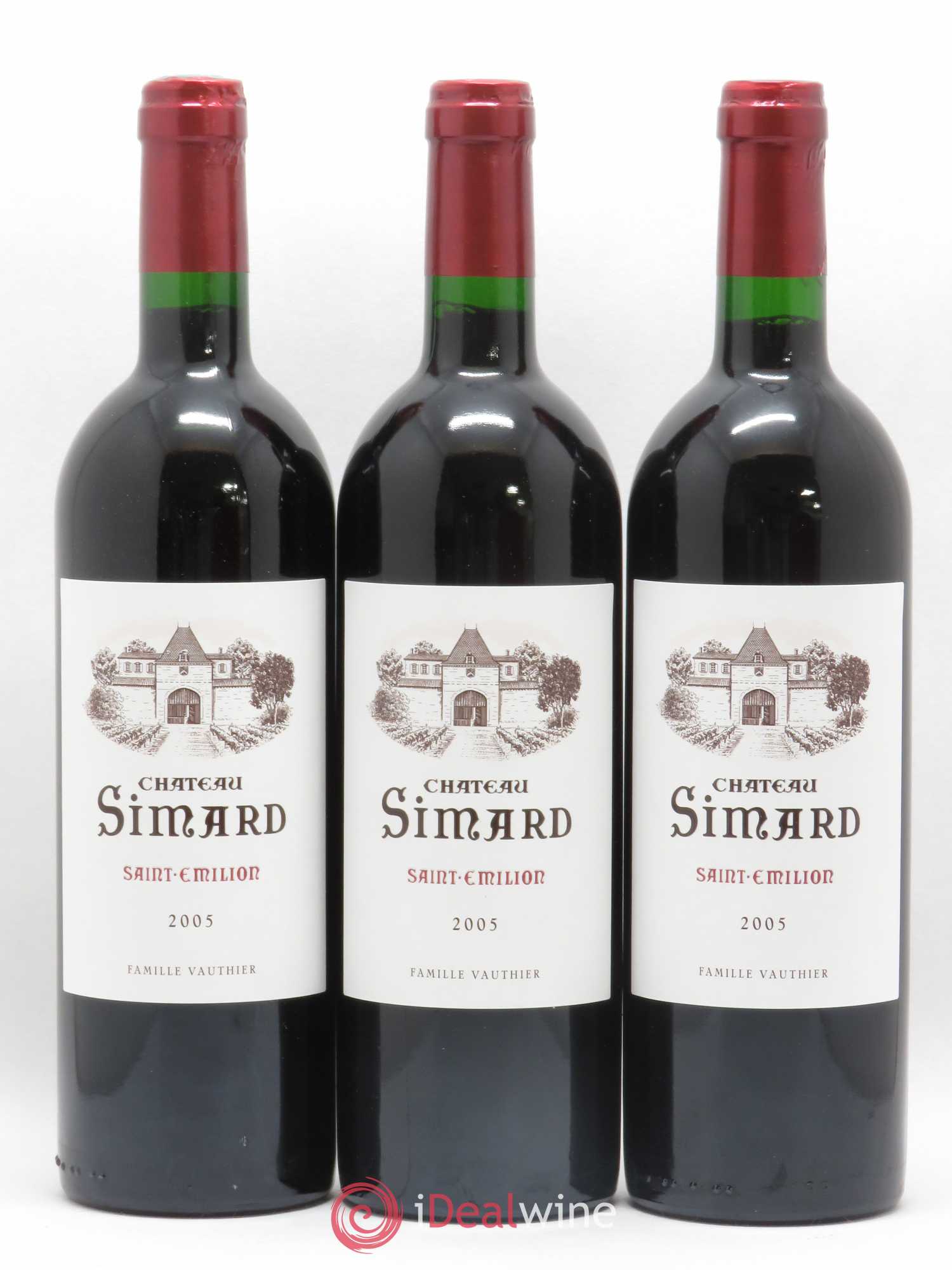 Château Simard 2005 - Lot de 6 bouteilles - 1