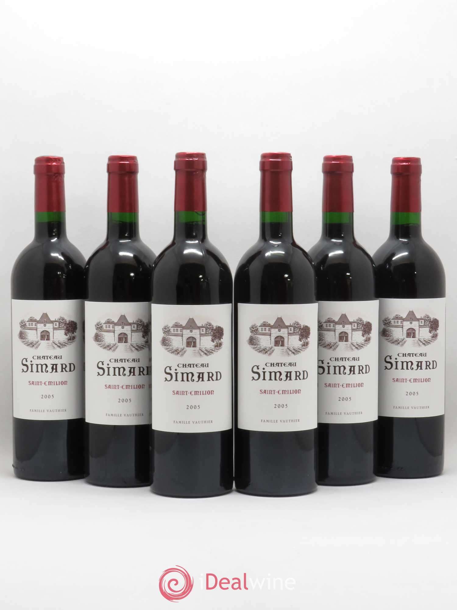 Château Simard 2005 - Lot de 6 bouteilles - 0