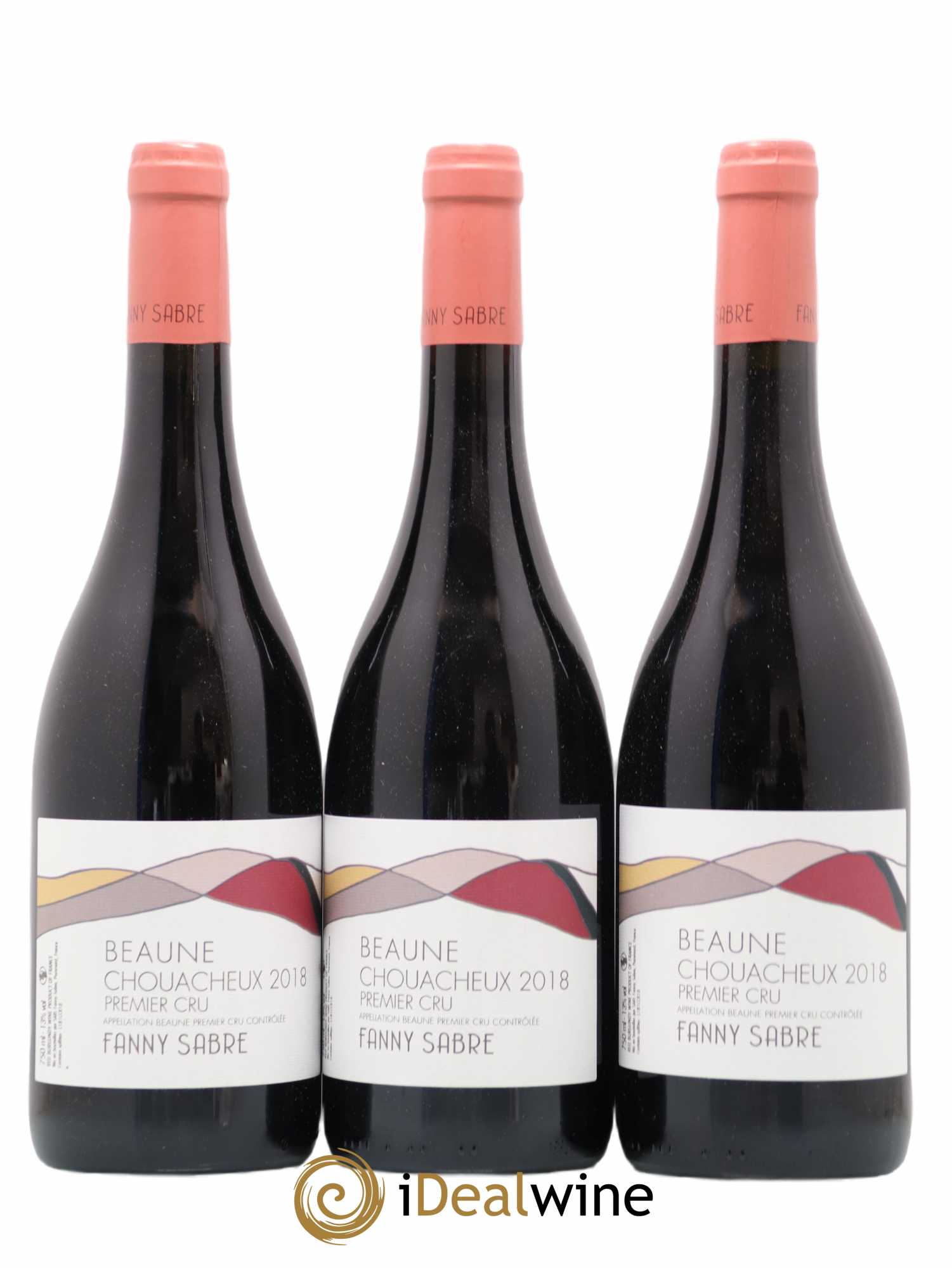 Beaune 1er Cru Chouacheux Fanny Sabre 2018 - Lot de 3 bouteilles - 0