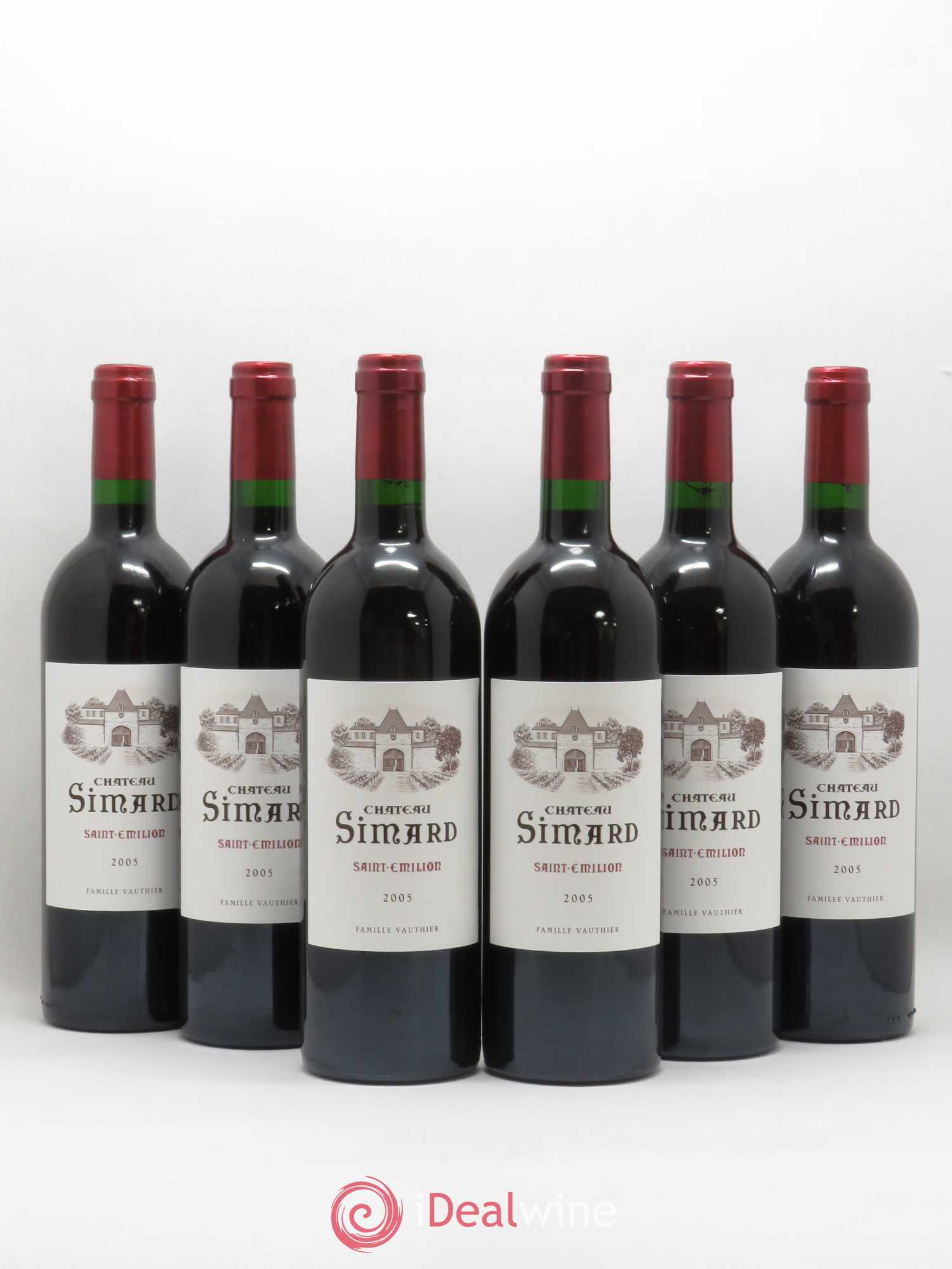 Château Simard 2005 - Lot de 6 bouteilles - 0
