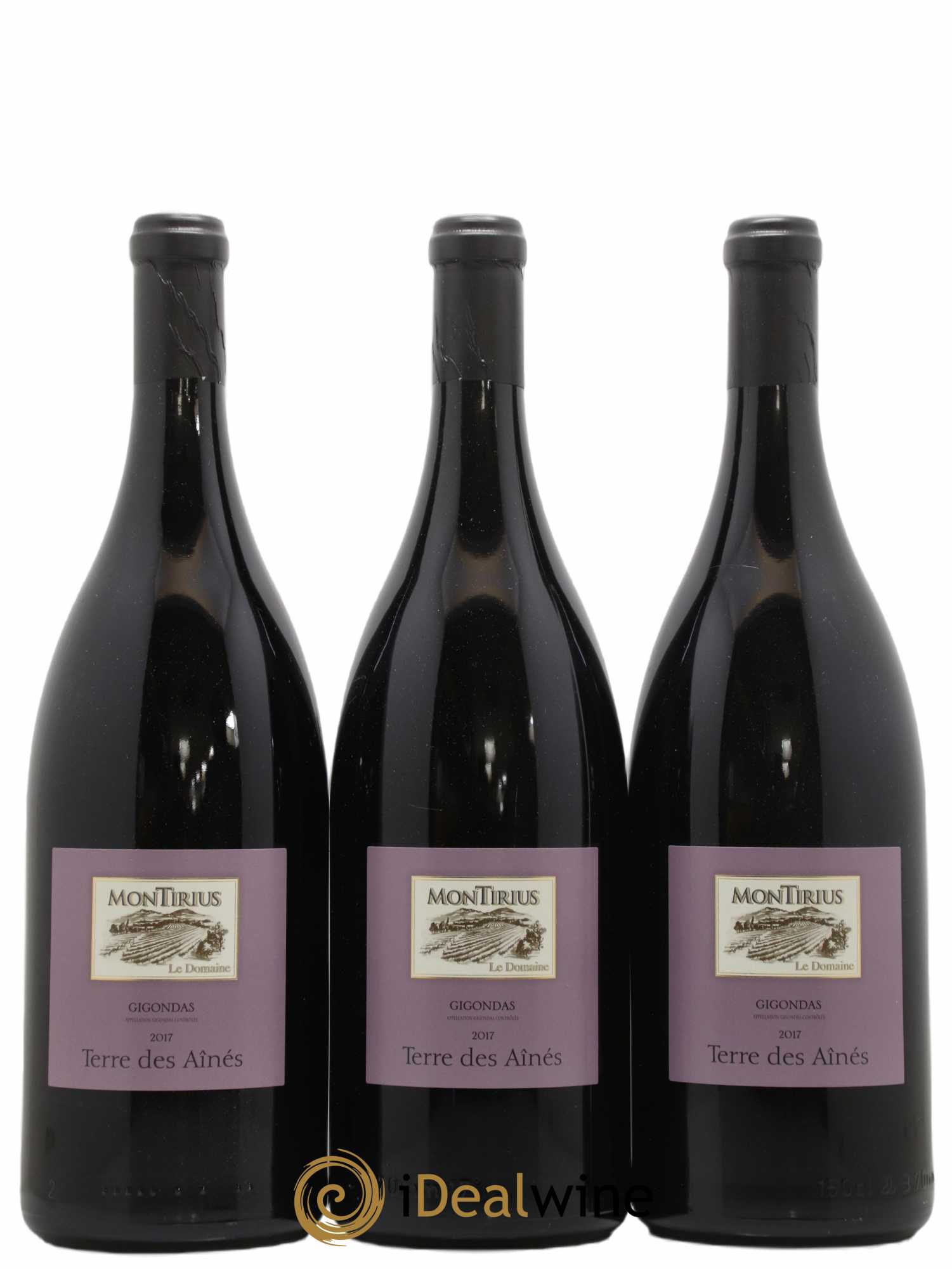 Gigondas Montirius Terre Des Aines 2017 - Posten von 3 Magnum - 0
