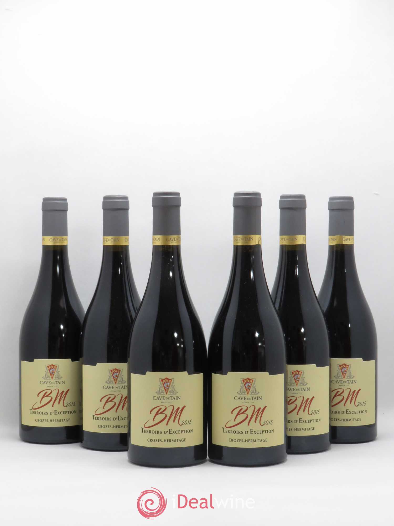Crozes-Hermitage Terroit d'Exception Cave de Tain (sans prix de réserve) 2015 - Posten von 6 Flaschen - 0