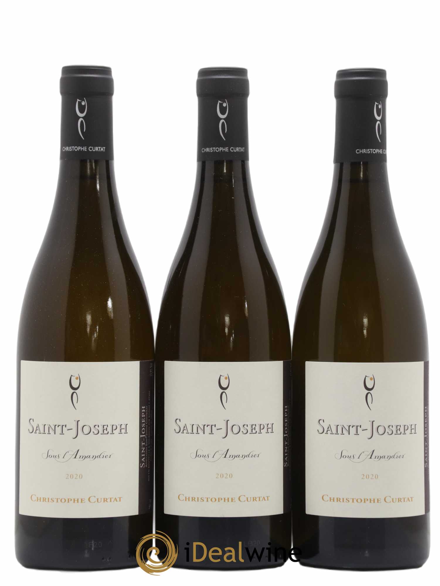 Saint-Joseph Sous l'Amandier Christophe Curtat (Domaine) 2020 - Posten von 3 Flaschen - 0