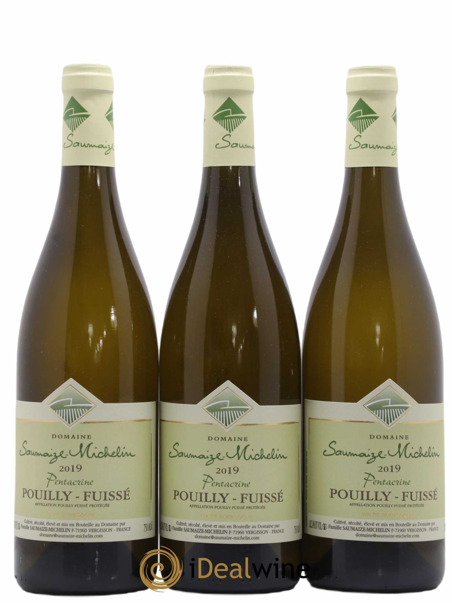 Pouilly-Fuissé 2019 - Posten von 3 Flaschen - 0