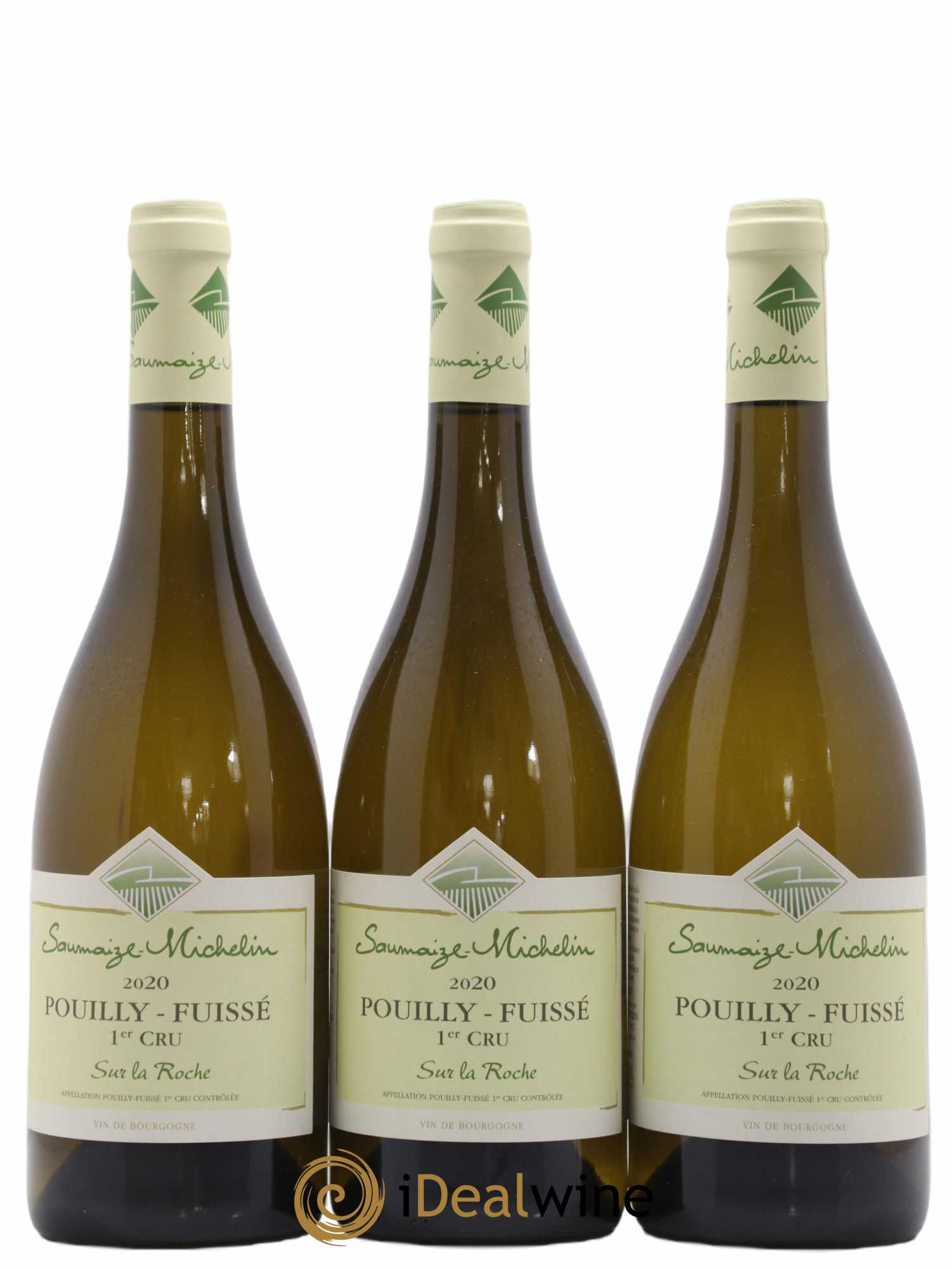 Pouilly-Fuissé Clos sur la Roche Saumaize-Michelin 2020 - Lot de 3 bouteilles - 0
