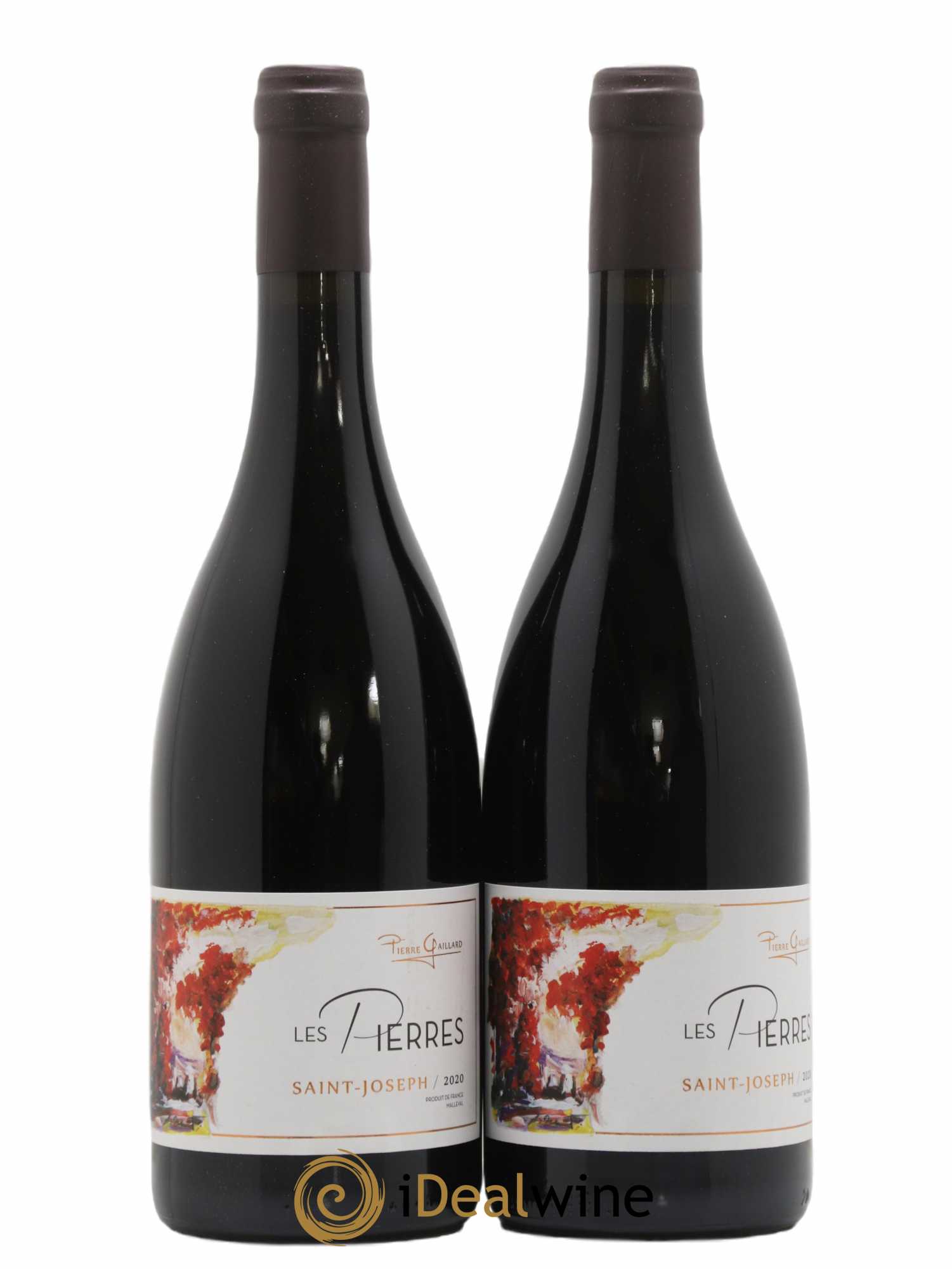 Saint-Joseph Les Pierres Pierre Gaillard 2020 - Lot de 2 bouteilles - 0
