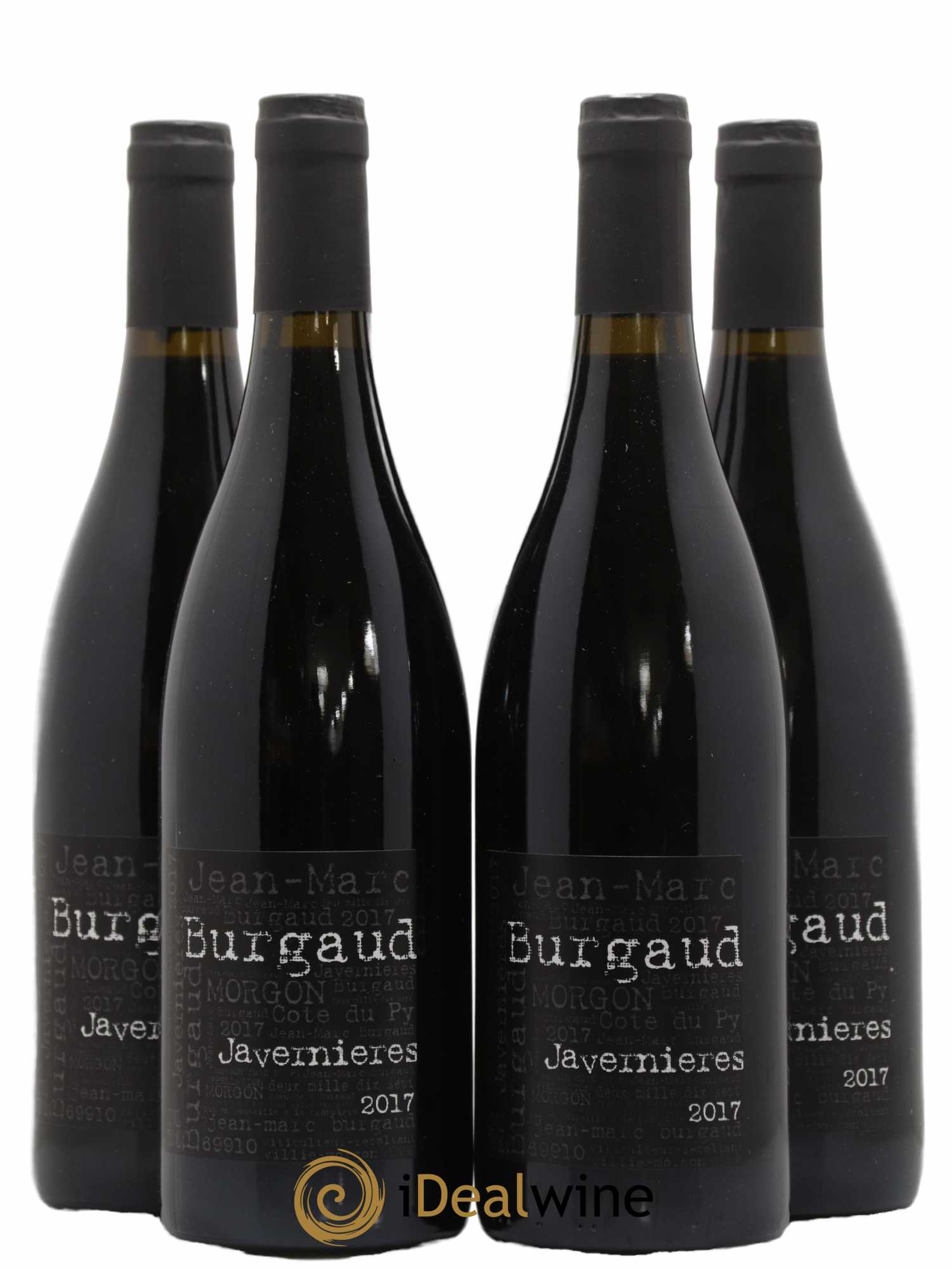 Morgon Côte du Py Javernières Jean-Marc Burgaud (Domaine) 2017 - Lot de 4 bouteilles - 0