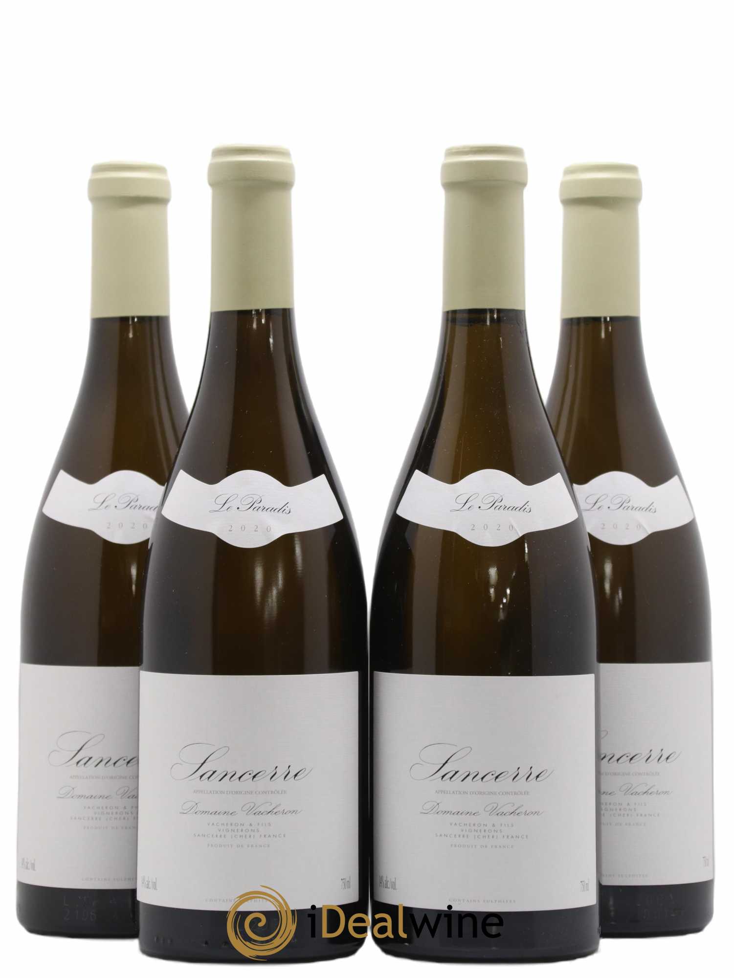 Sancerre Le Paradis Domaine Vacheron et Fils 2020 - Lot de 4 bouteilles - 0