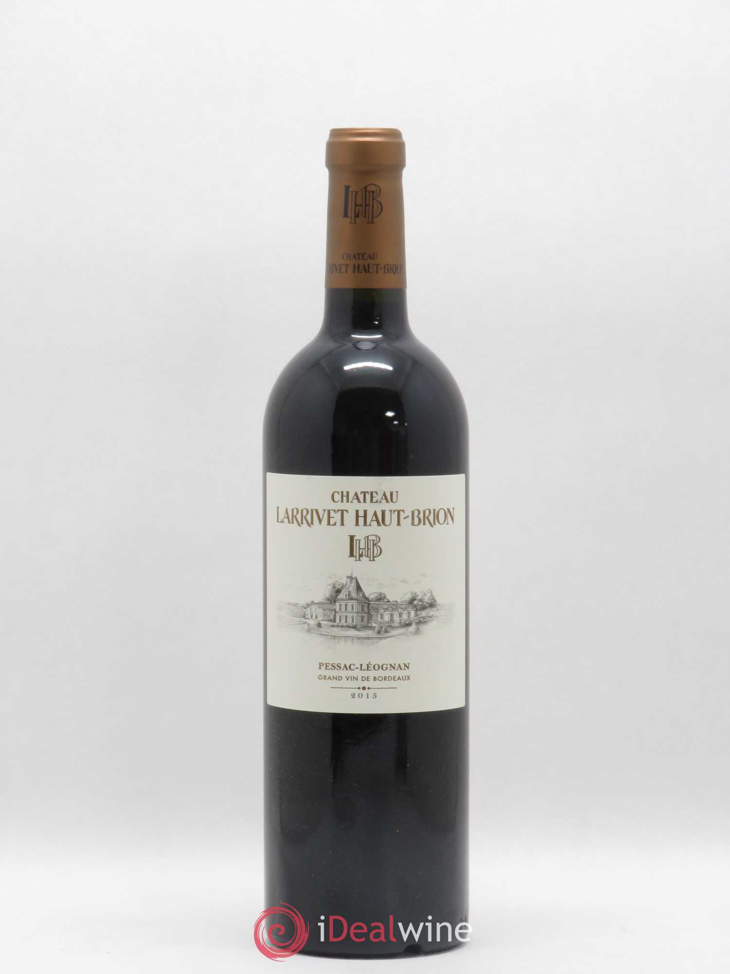 Château Larrivet Haut-Brion 2015 - Lot de 1 bouteille - 0