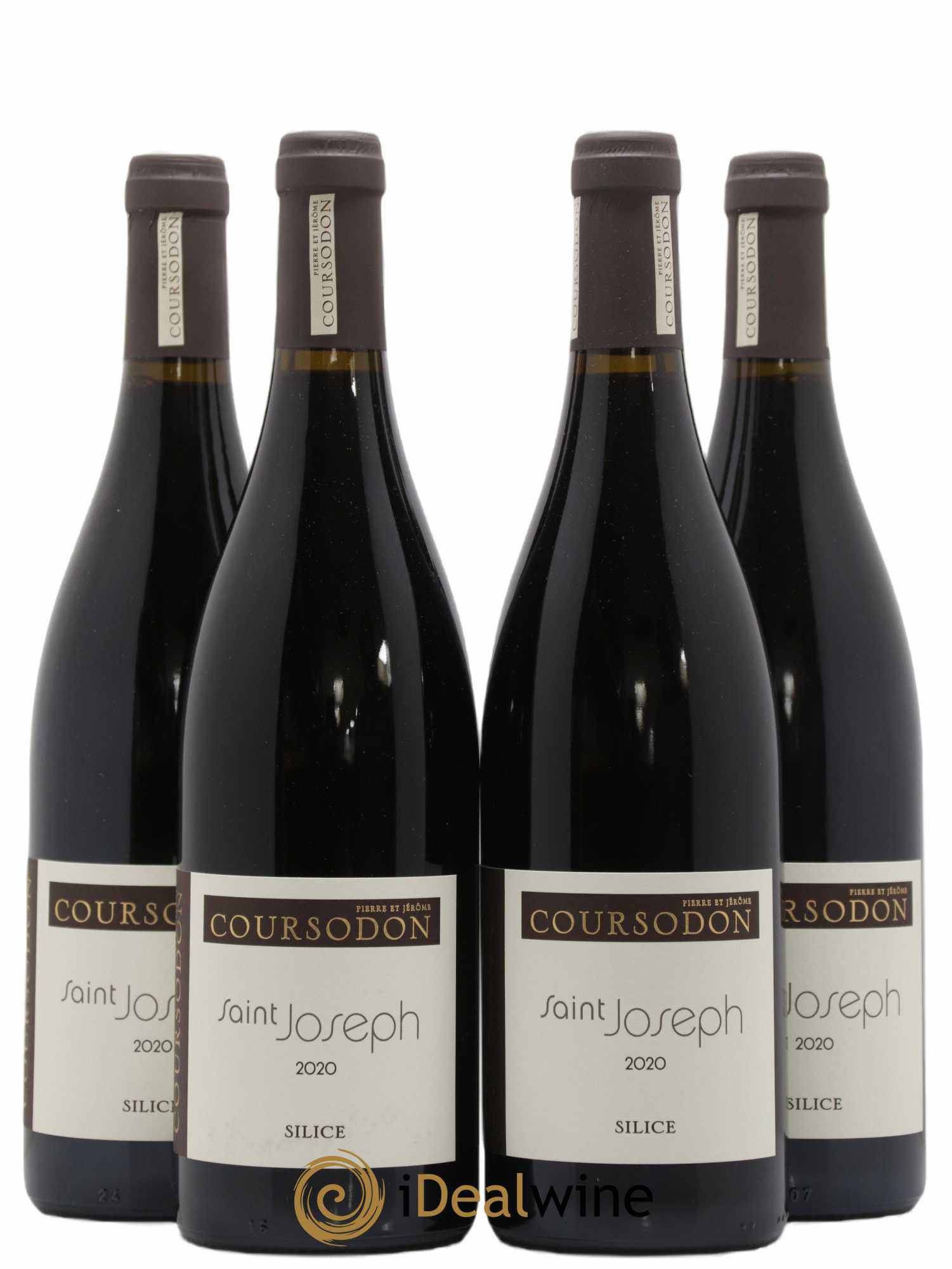 Saint-Joseph Silice Pierre et Jérôme Coursodon 2020 - Lot de 4 bouteilles - 0