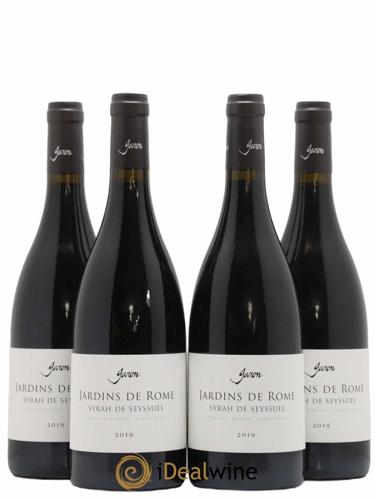 IGP Collines Rhodaniennes Les Jardins de Rome Syrah de Seyssuel Domaine Garon 2019 - Lot de 4 bouteilles - 0
