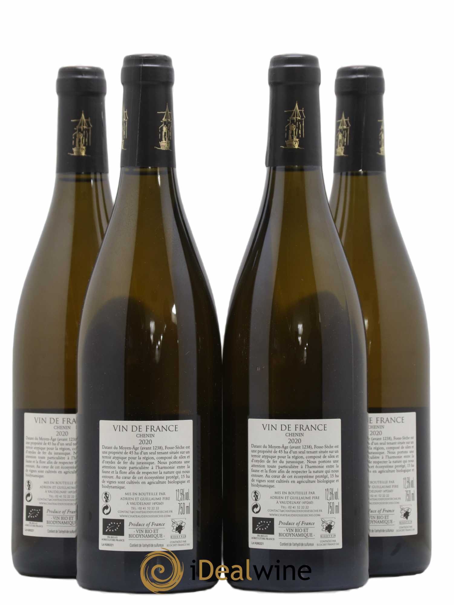 Vin de France Arcane Fosse Sèche 2020 - Posten von 4 Flaschen - 1