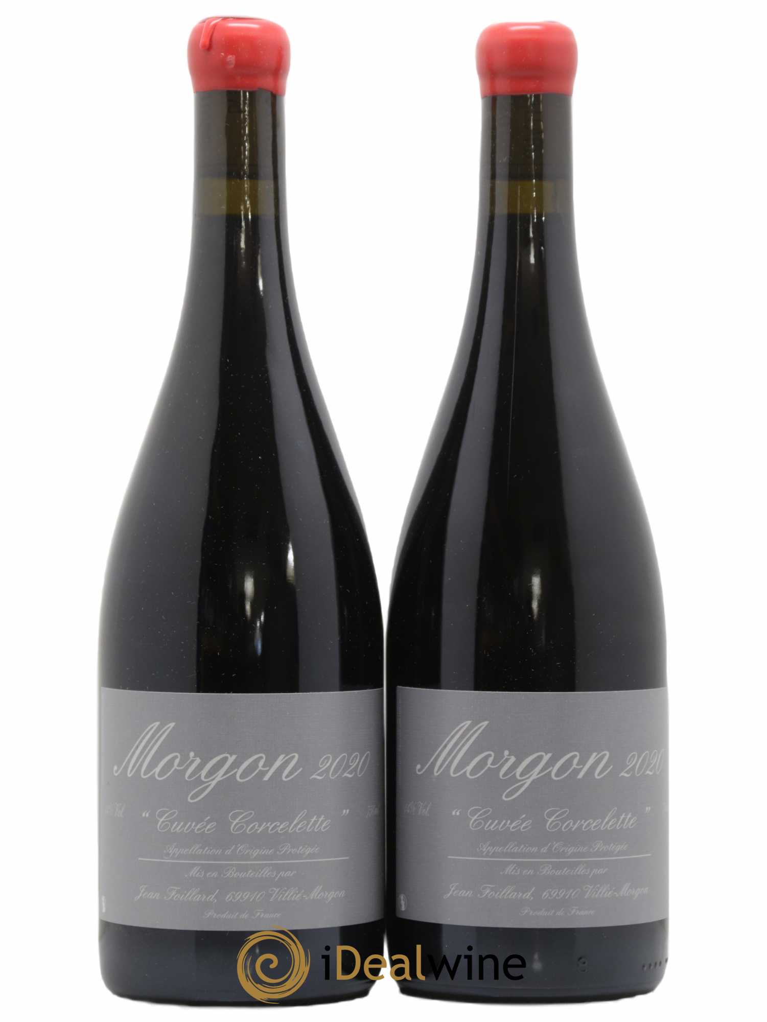 Morgon Corcelette Jean Foillard 2020 - Lot de 2 bouteilles - 0