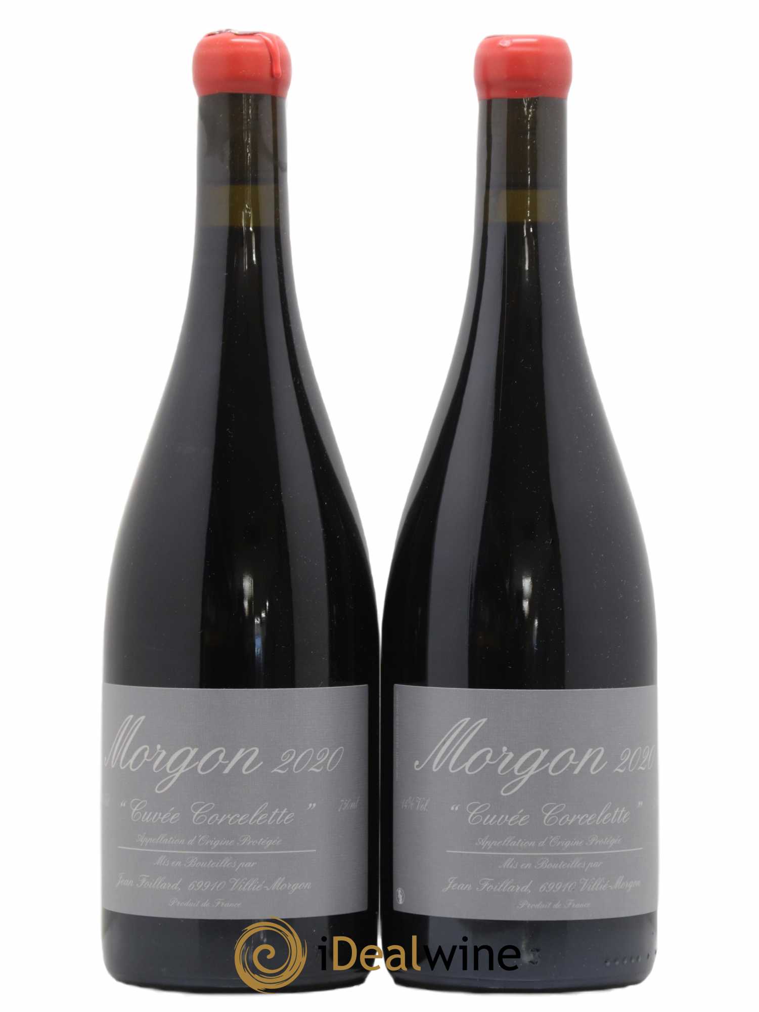 Morgon Corcelette Jean Foillard 2020 - Lot de 2 bouteilles - 0