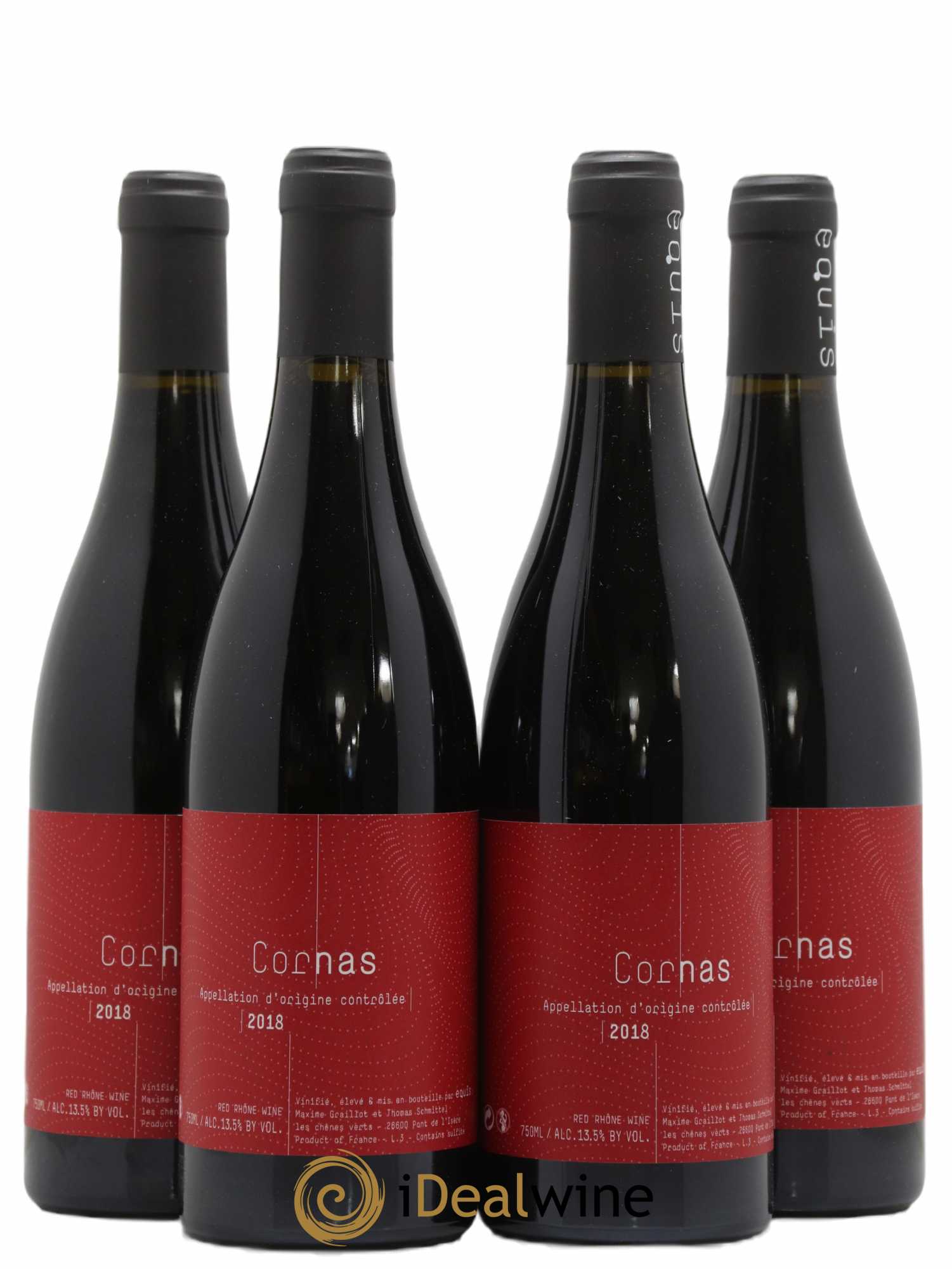 Cornas Lises (Domaine des) Equis 2018 - Lot de 4 bouteilles - 0