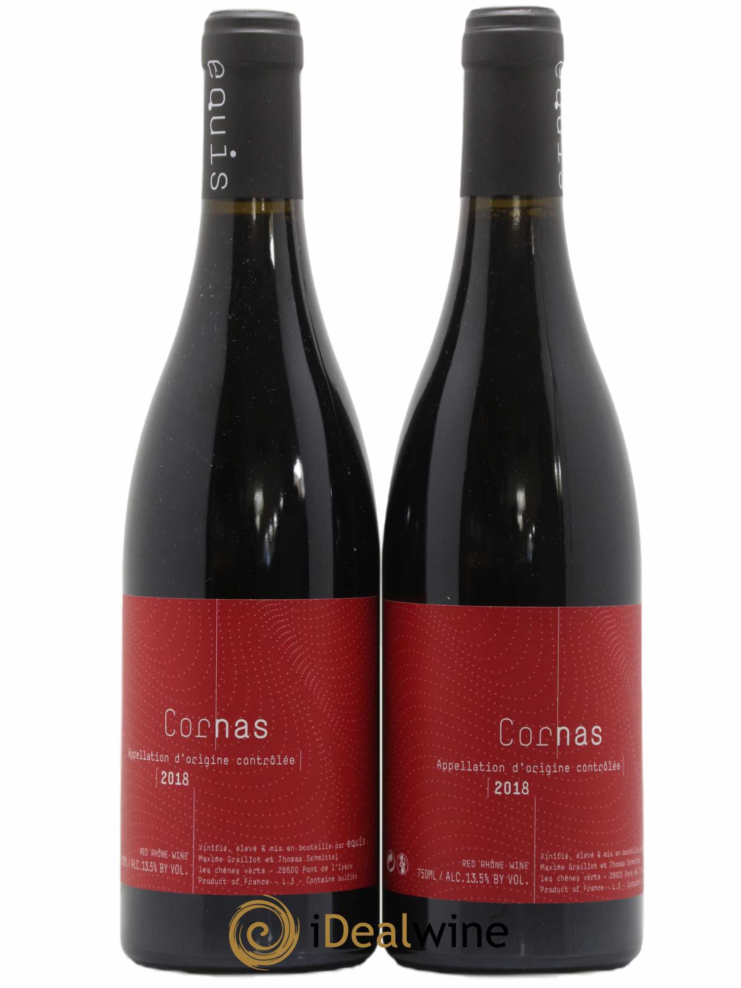 Cornas Lises (Domaine des) 2018 - Lot de 2 bouteilles - 0