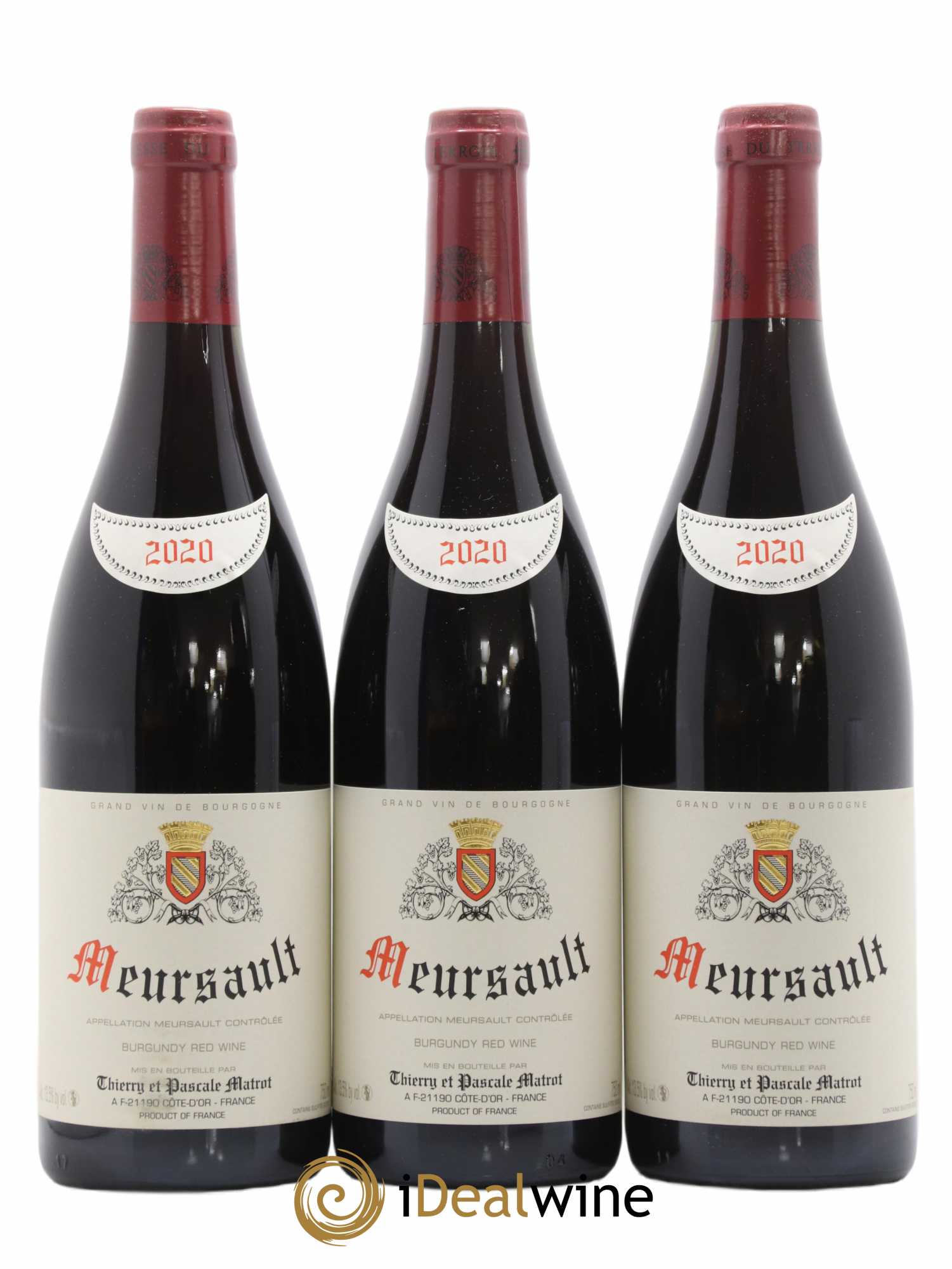 Meursault Matrot (Domaine) 2020 - Lot de 3 bouteilles - 0