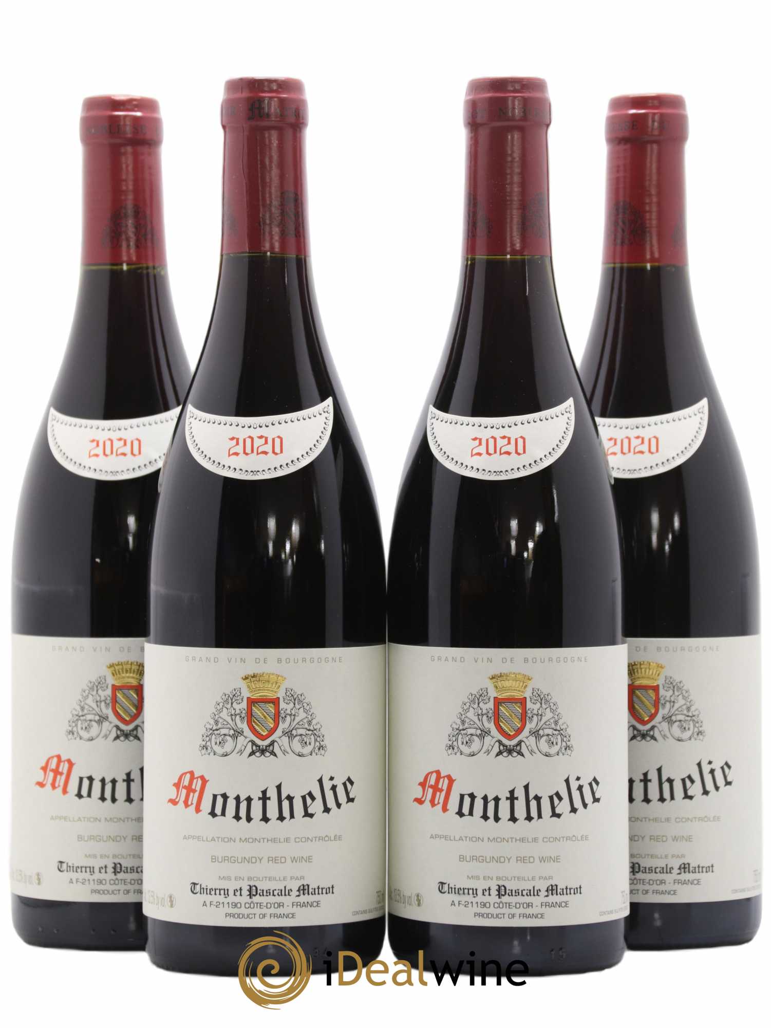 Monthélie Matrot 2020 - Lot de 4 bouteilles - 0