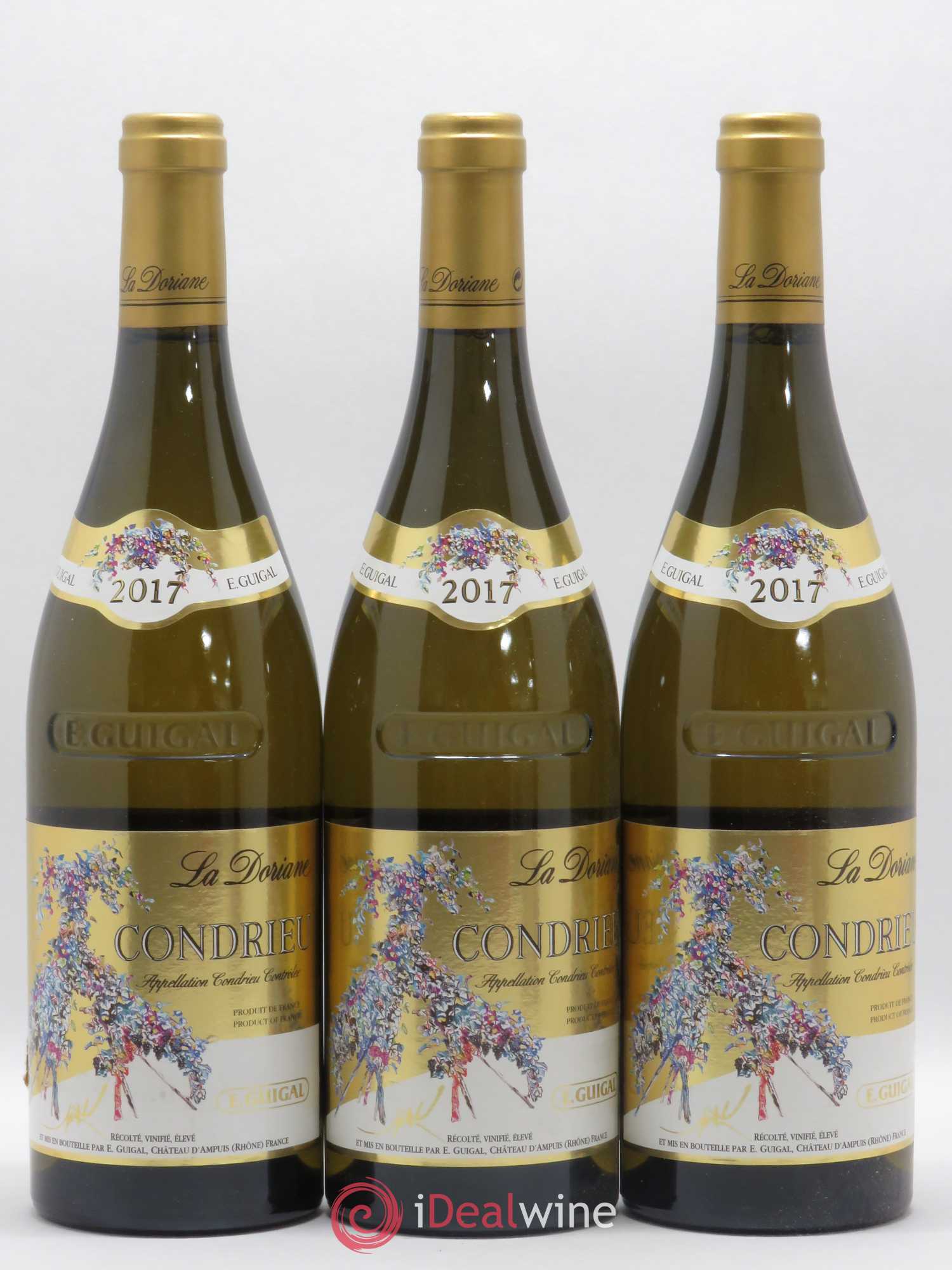 Condrieu La Doriane Guigal 2017 - Lot de 3 bouteilles - 0