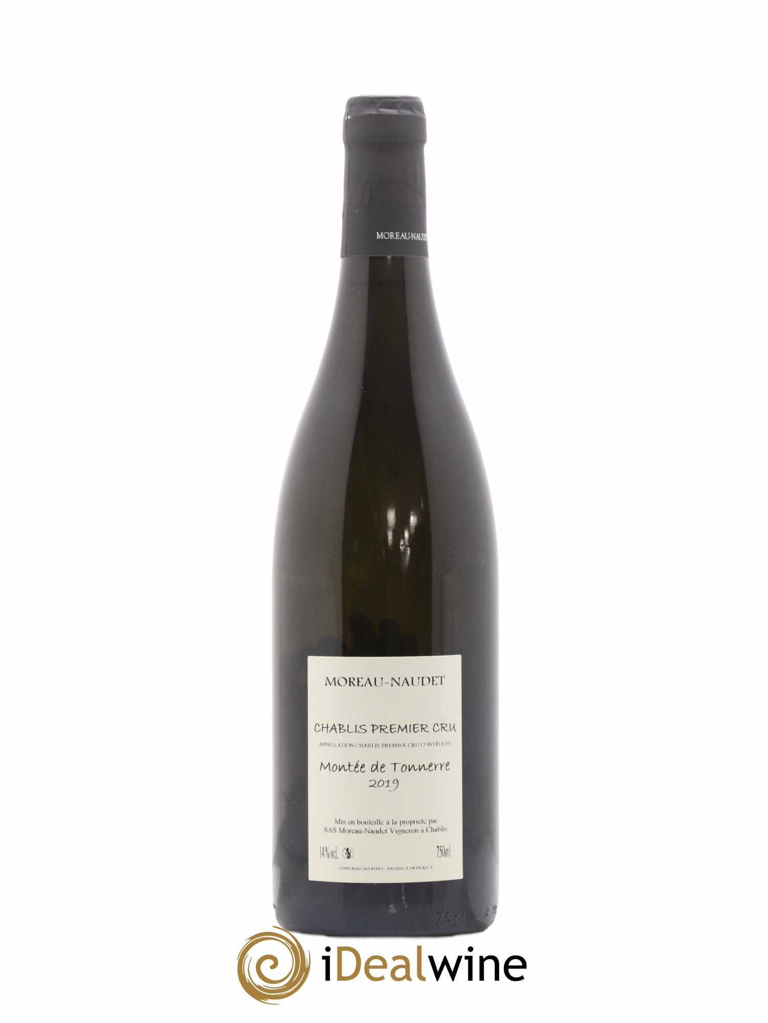 Chablis 1er Cru Montée de Tonnerre Moreau-Naudet 2019 - Posten von 1 Flasche - 1