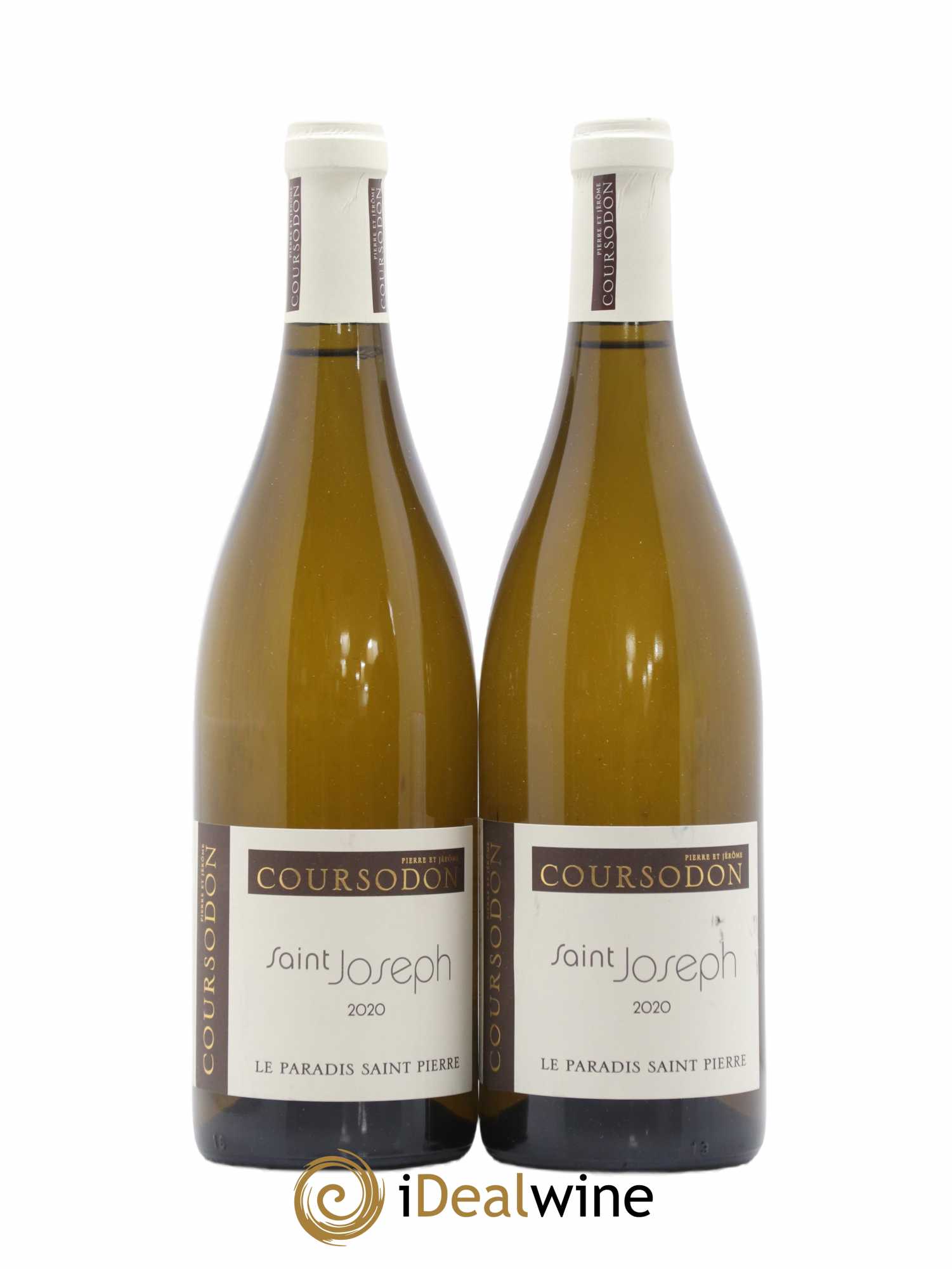 Saint-Joseph Le Paradis Saint-Pierre Pierre et Jérôme Coursodon 2020 - Lot de 2 bouteilles - 0