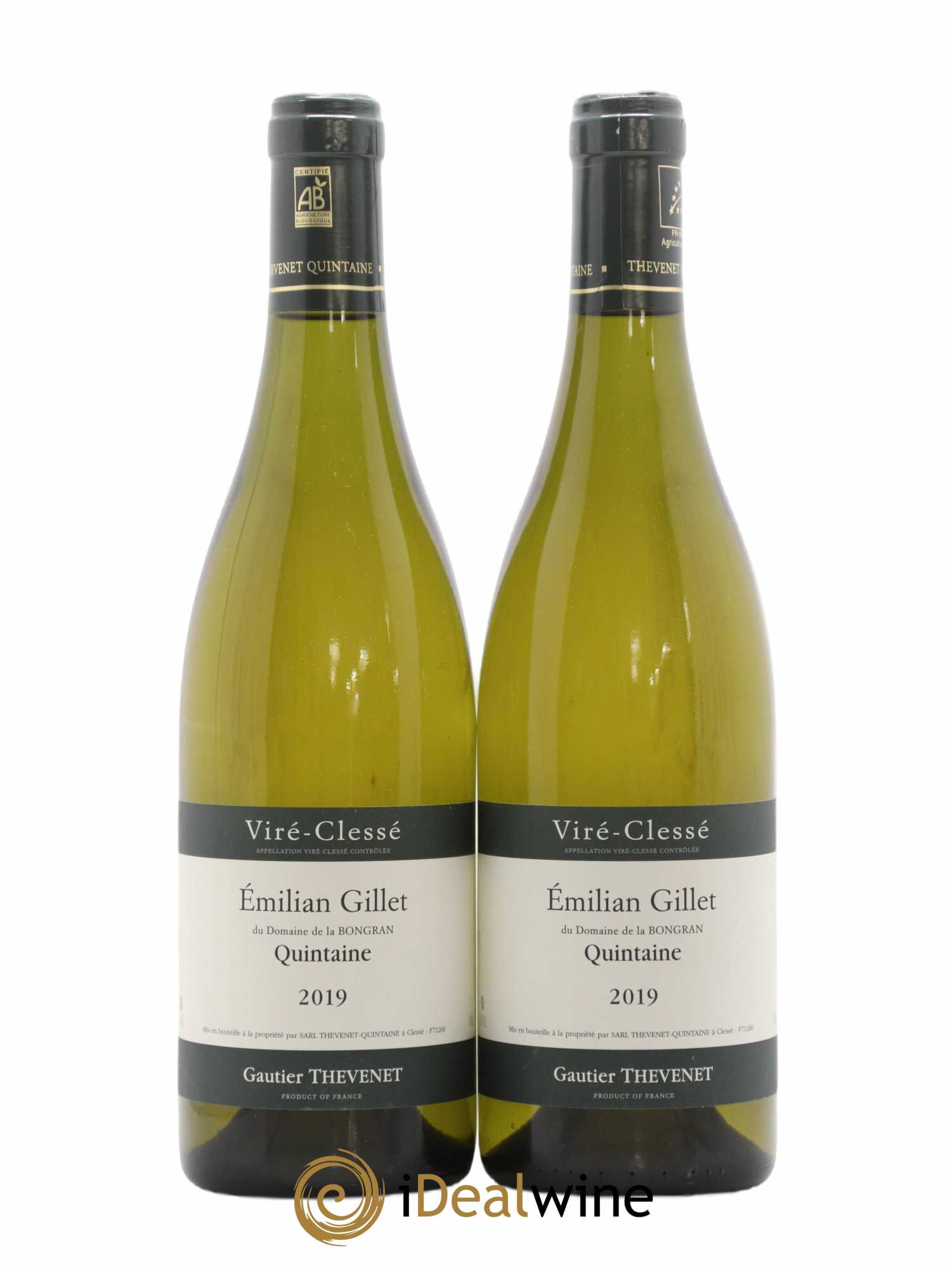Viré-Clessé Emilian Gillet Domaine de la Bongran (J.Thevenet) Emilian Gillet Quintaine 2019 - Lotto di 2 bottiglie - 0